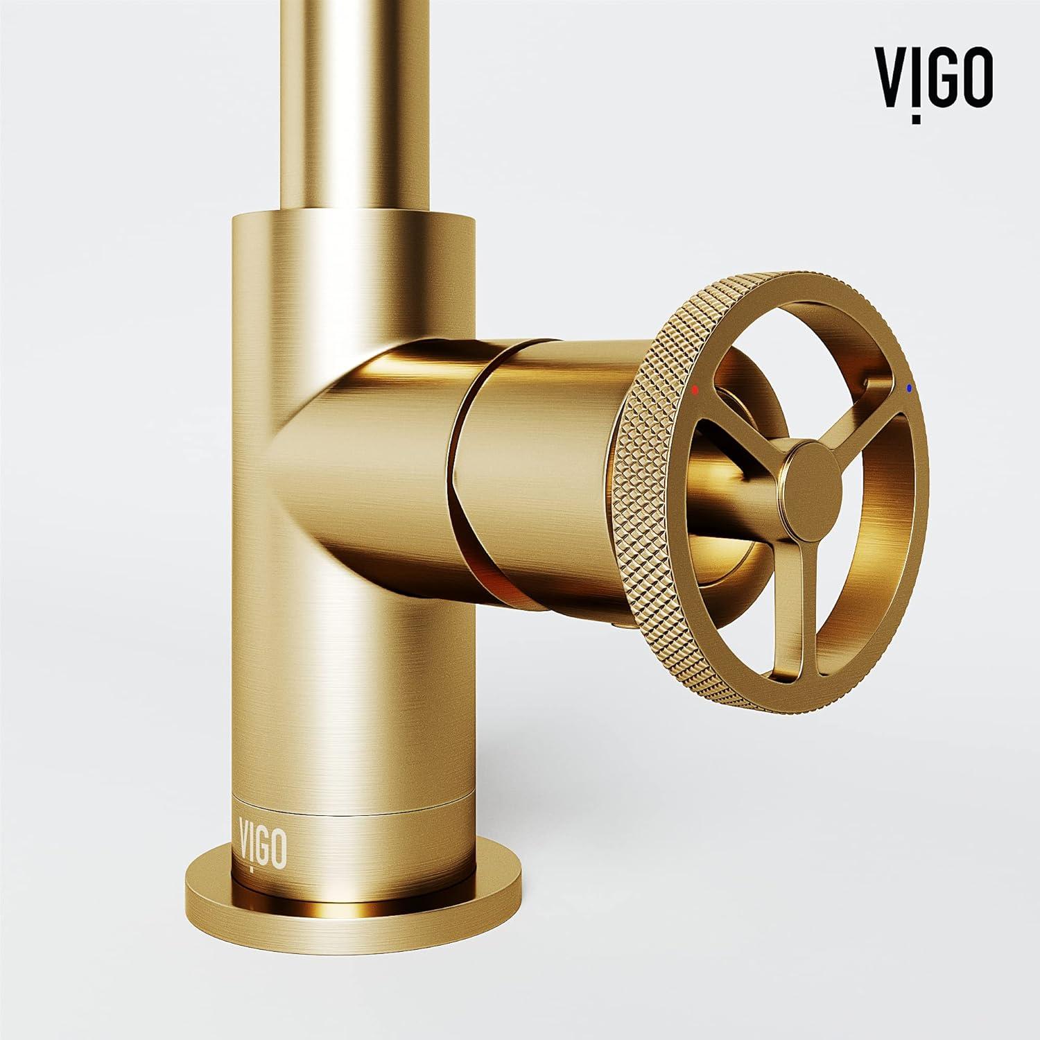 Cass 9" H Single Handle Single Hole Bathroom Faucet