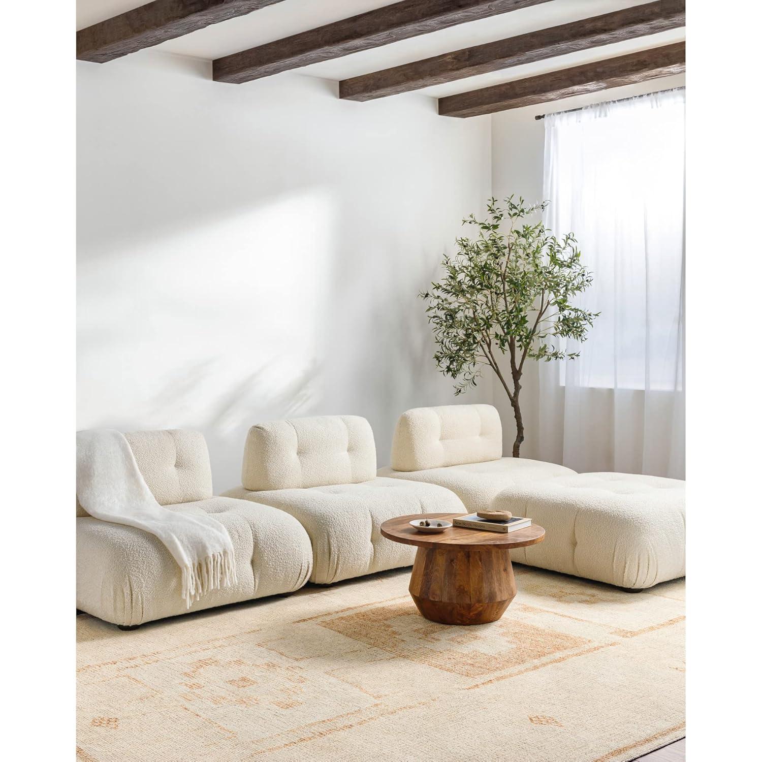 Becki Owens x Livabliss Solana Vintage Oak/Ivory Area Rug