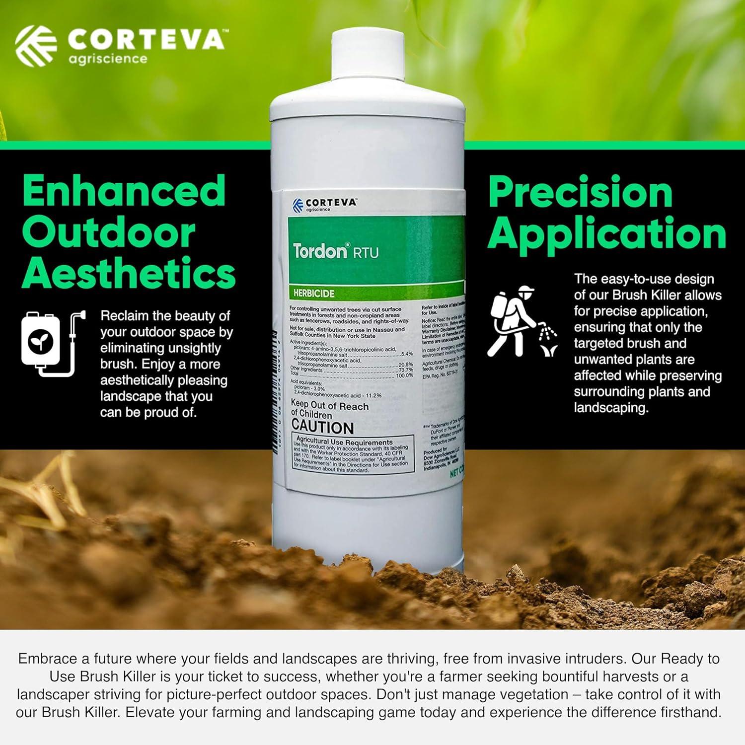 Dow AgroSciences RTU548 Tordon RTU Herbicide QT Size