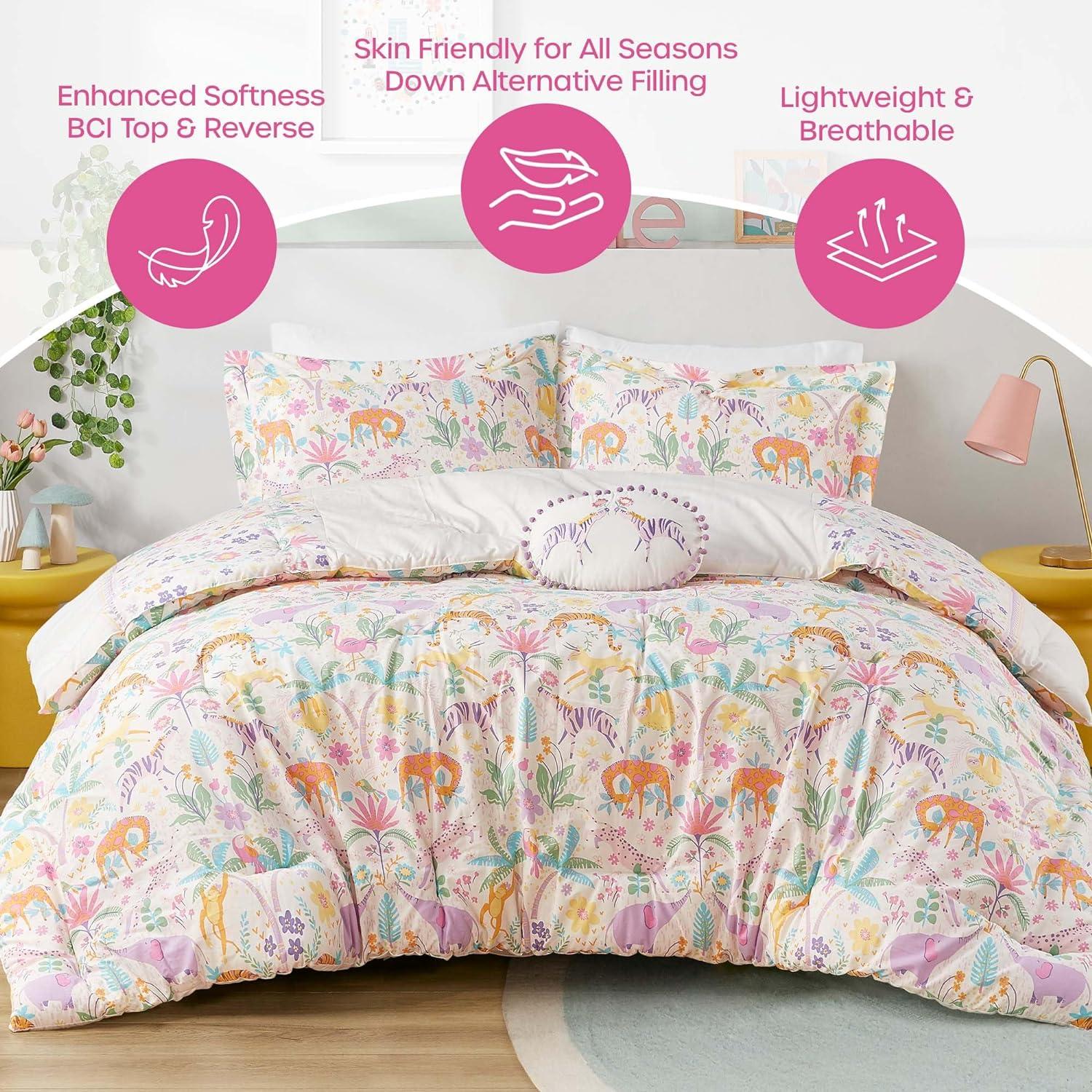 Urban Habitat Kids Lulu Reversible Cotton Printed Floral Comforter Set