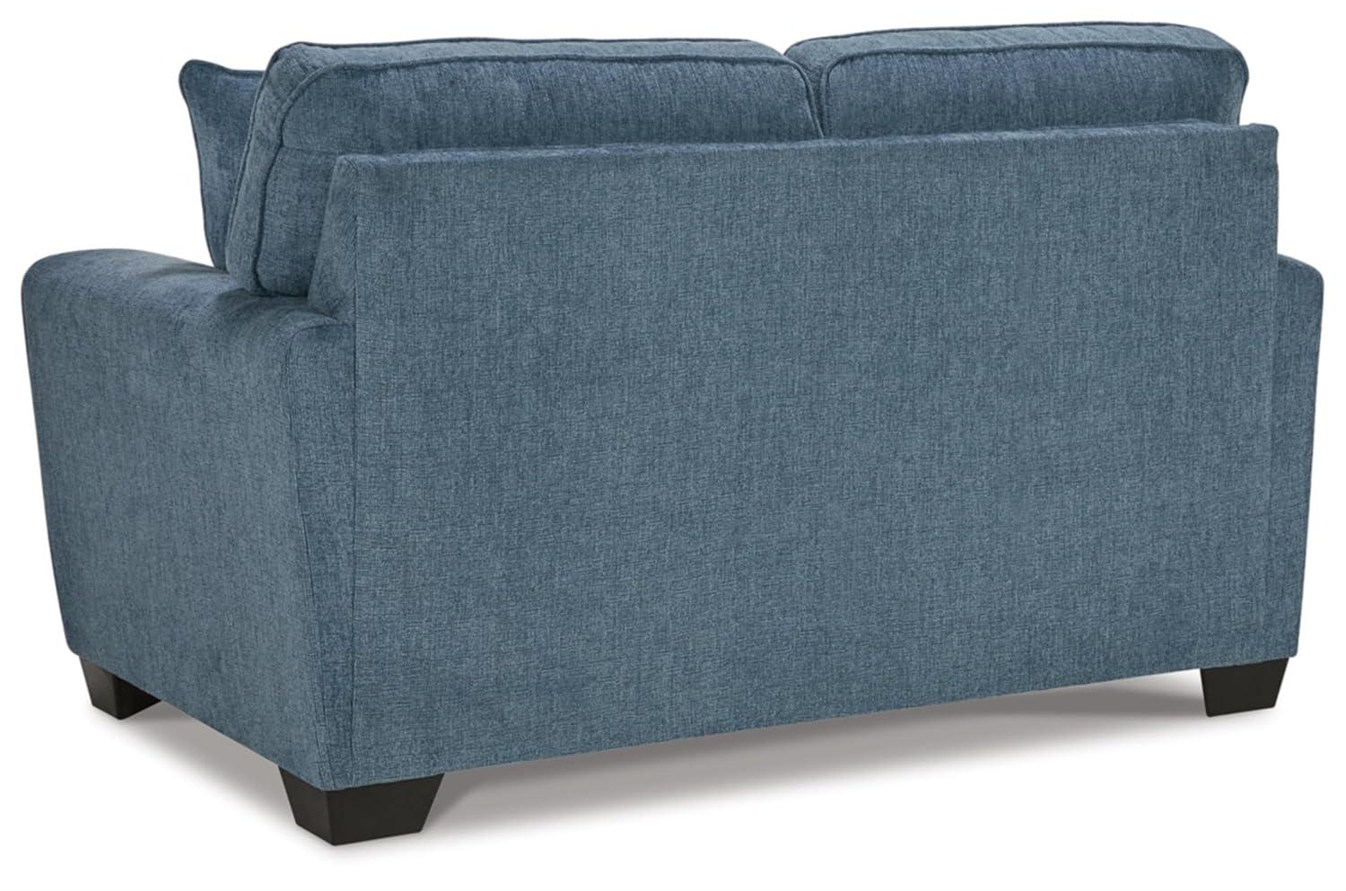 Signature Design by Ashley Cashton Blue Loveseat