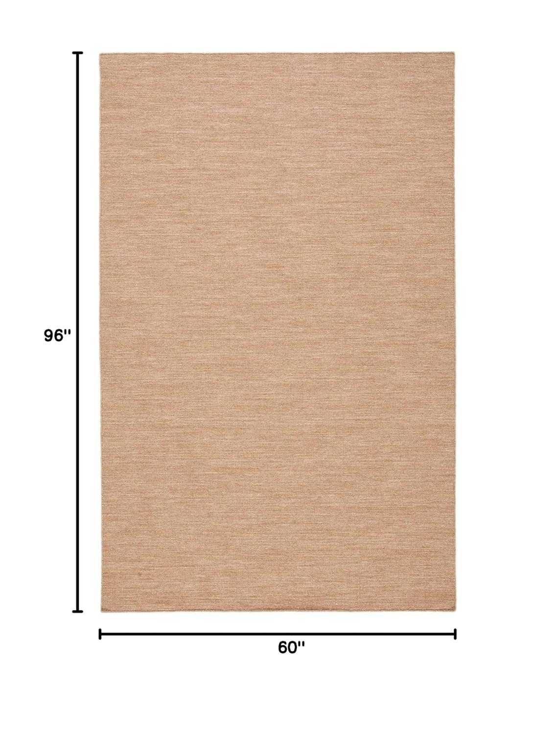 Kilim KLM850 Hand Loomed Area Rug - Beige - 5'x8' - Safavieh