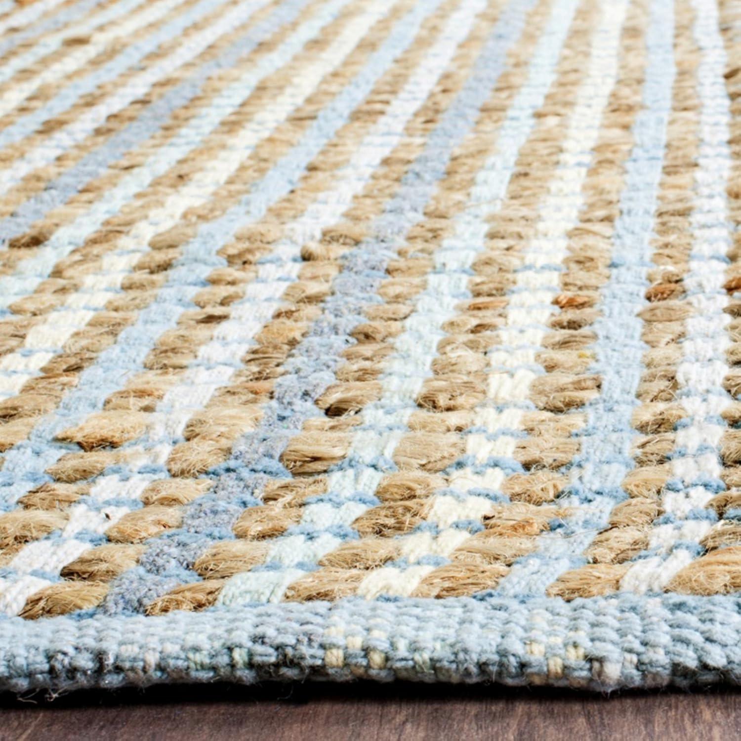 Cape Cod CAP831 Hand Woven Area Rug - Green - 6'x6' - Safavieh.