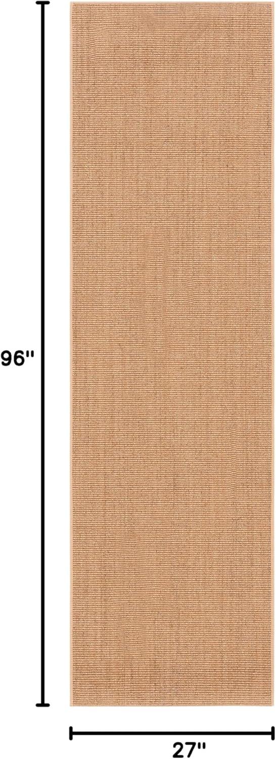 Martha Stewart 60% Sisal And 40% Jute Solid Color Rug