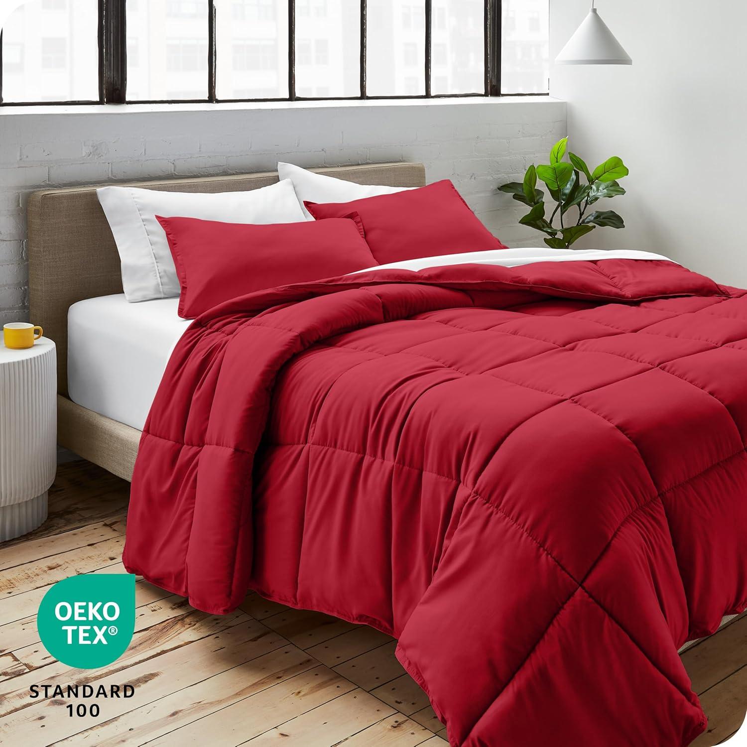 Bare Home Goose Down Alternative Comforter Set