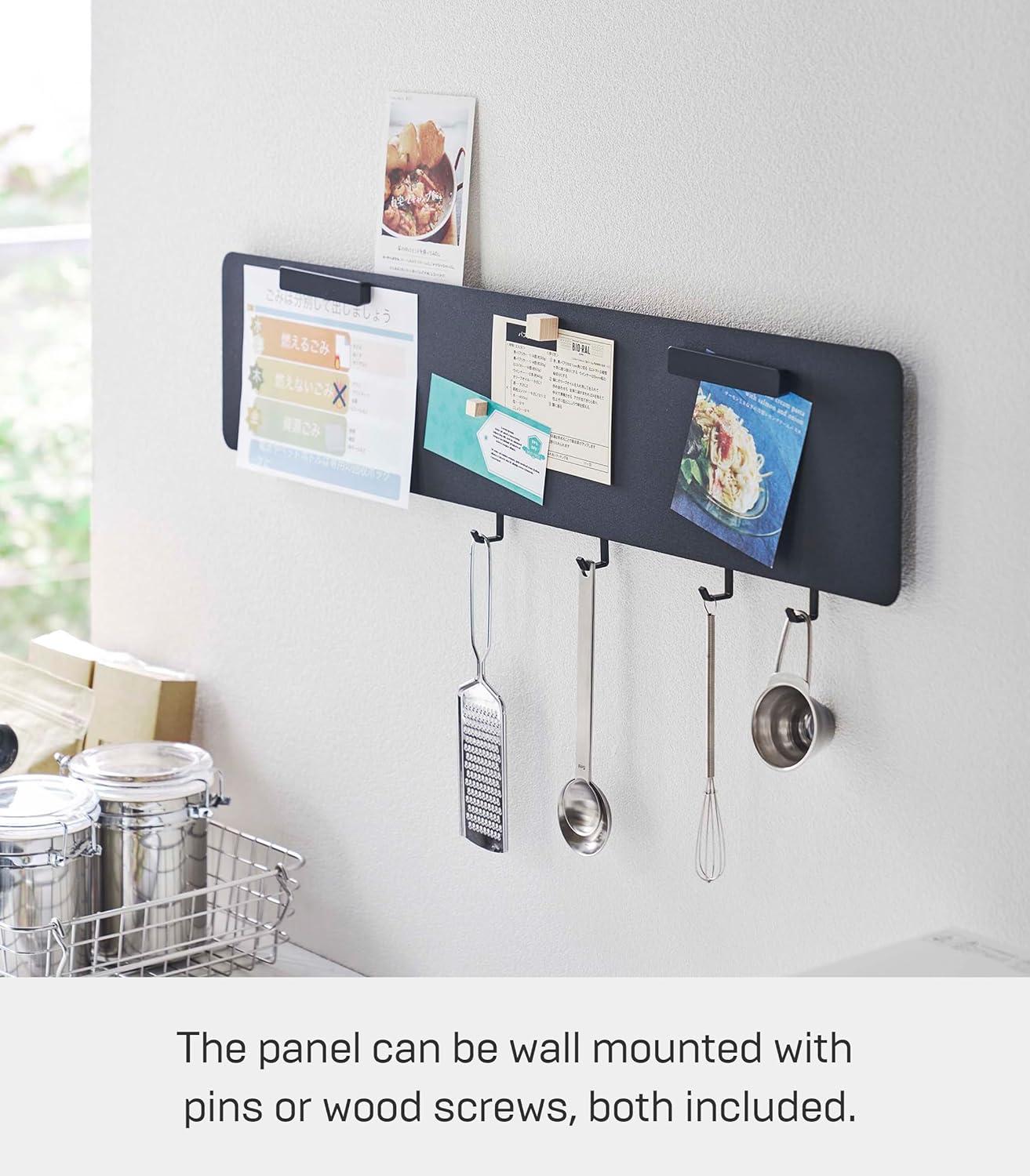 Wall Storage Organizer with Key Hooks