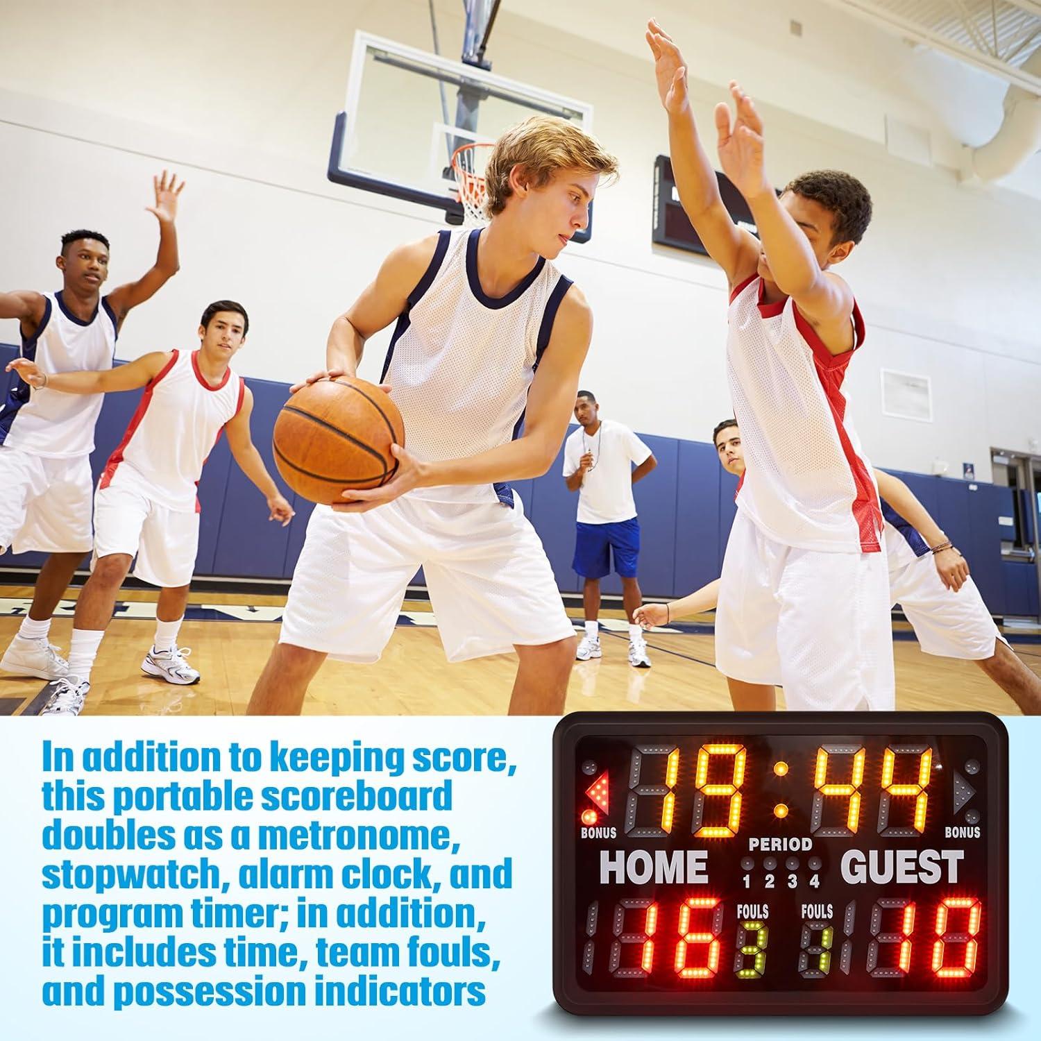 MacGregor Multisport Indoor Electronic Scoreboard with Remote