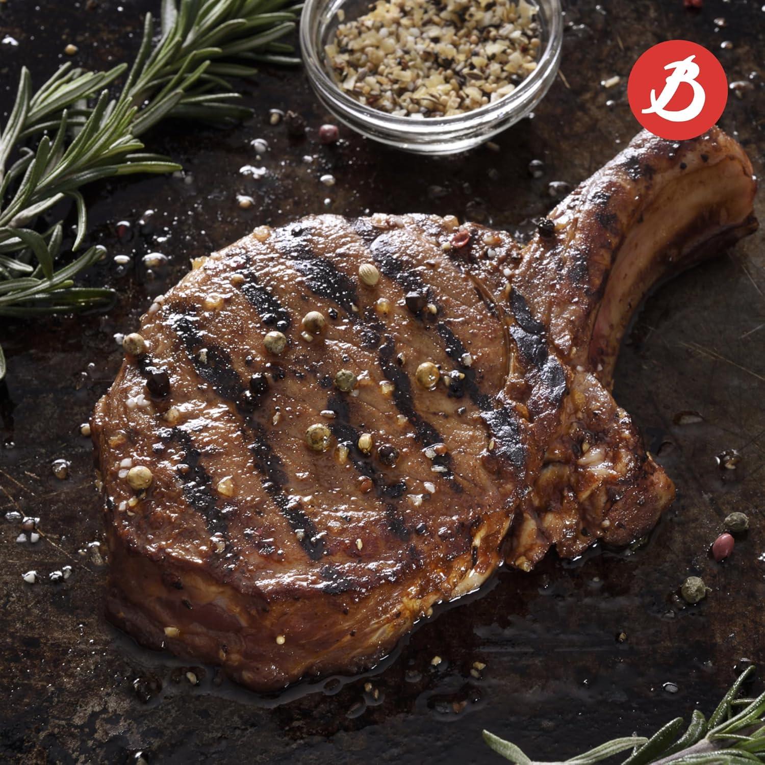 Mineral B Element Carbon Steel Induction Ready Griddle with Aluminum Handle