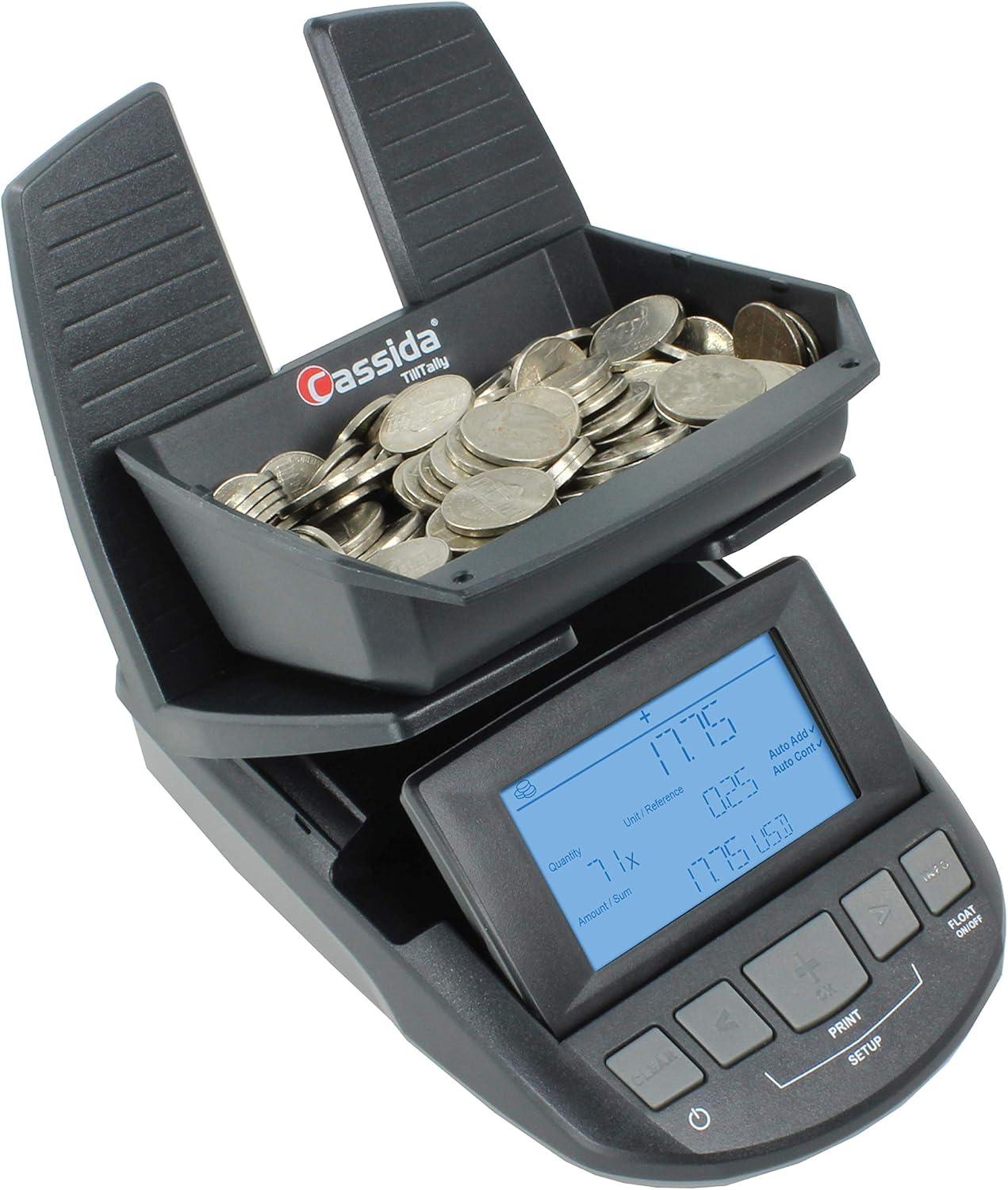 Cassida Tilltally Hybrid Bill & Coin Counting Scale