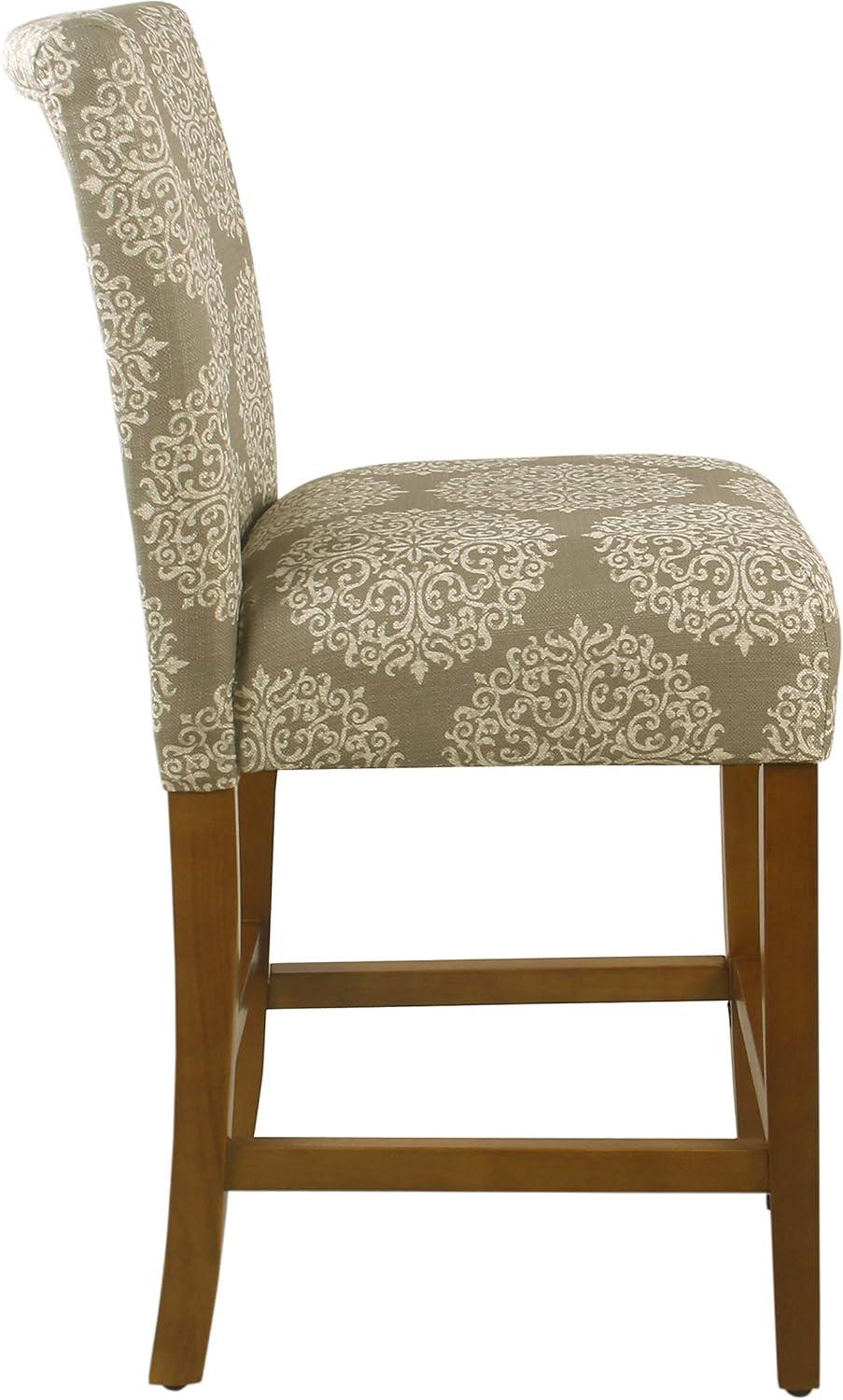 24" Upholstered Counter Height Barstool - HomePop