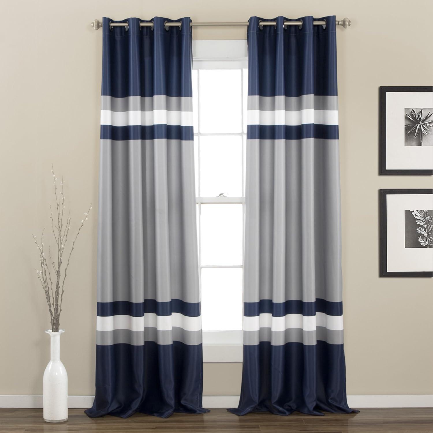 Alexander Polyester Room Darkening Curtain Pair