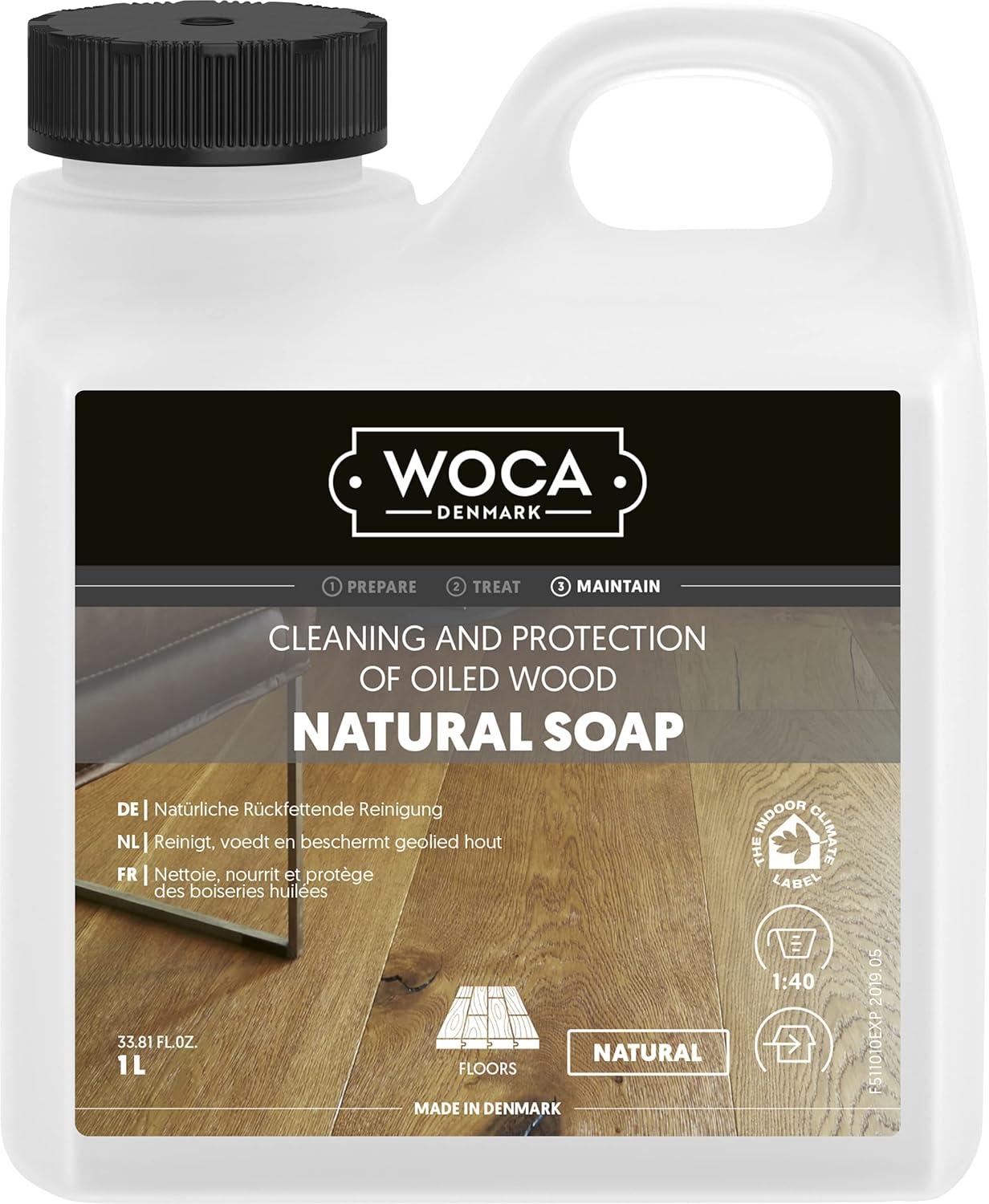 WOCA Natural Soap Wood Floor Cleaner concentrate