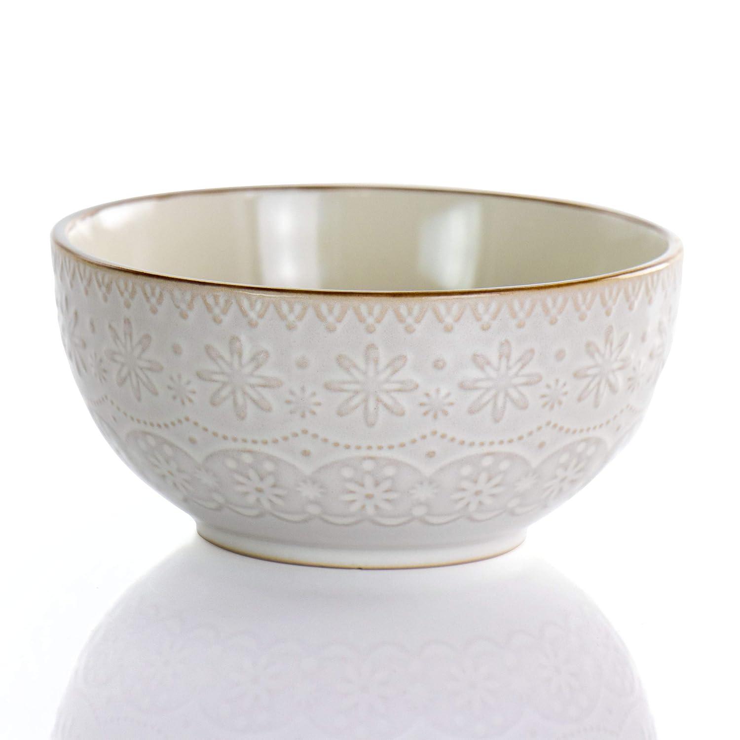 Elama 16 Piece Stoneware Dinnerware Set - Service for 4