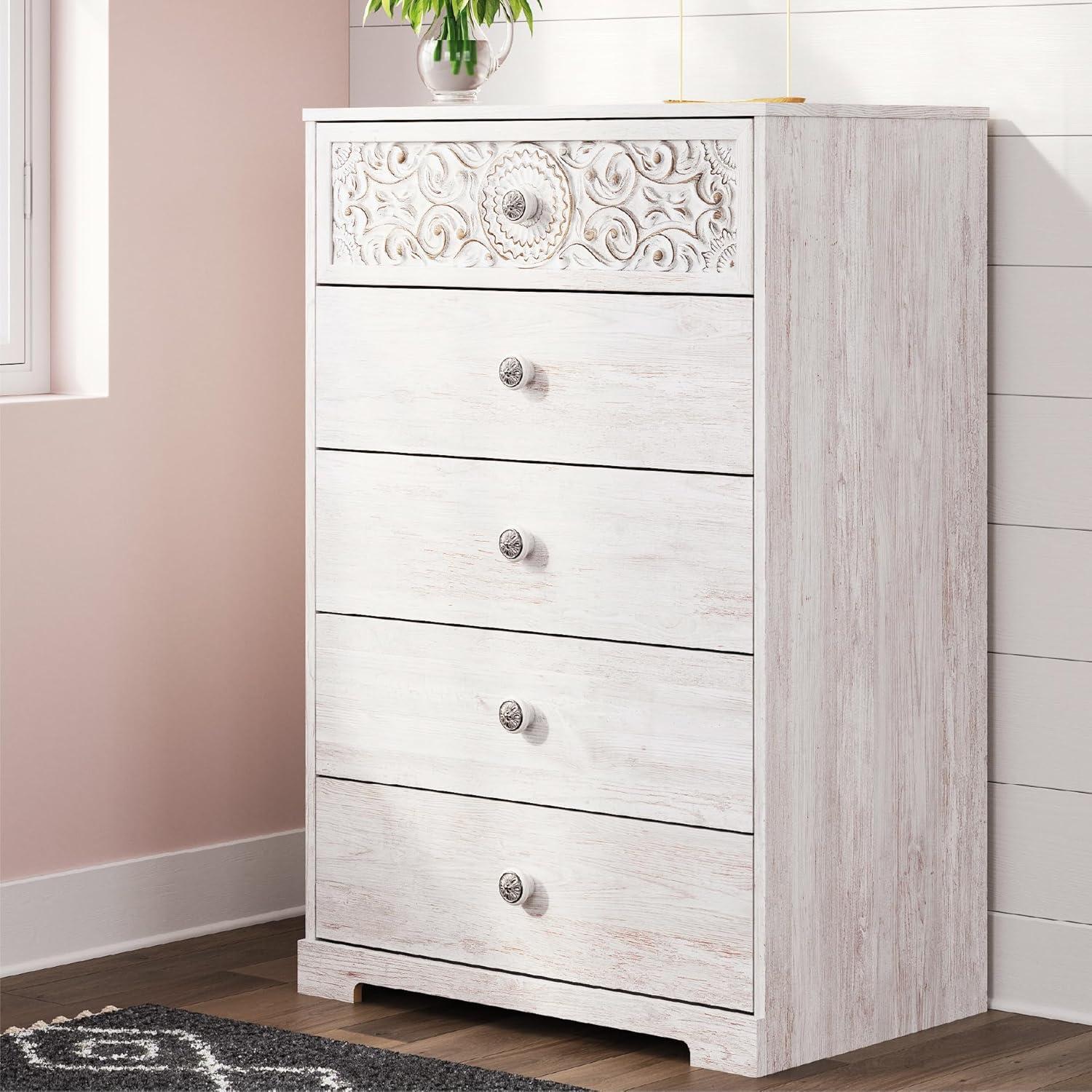 Ophelia & Co. Bedriye 29.88'' W 5 - Drawer Dresser