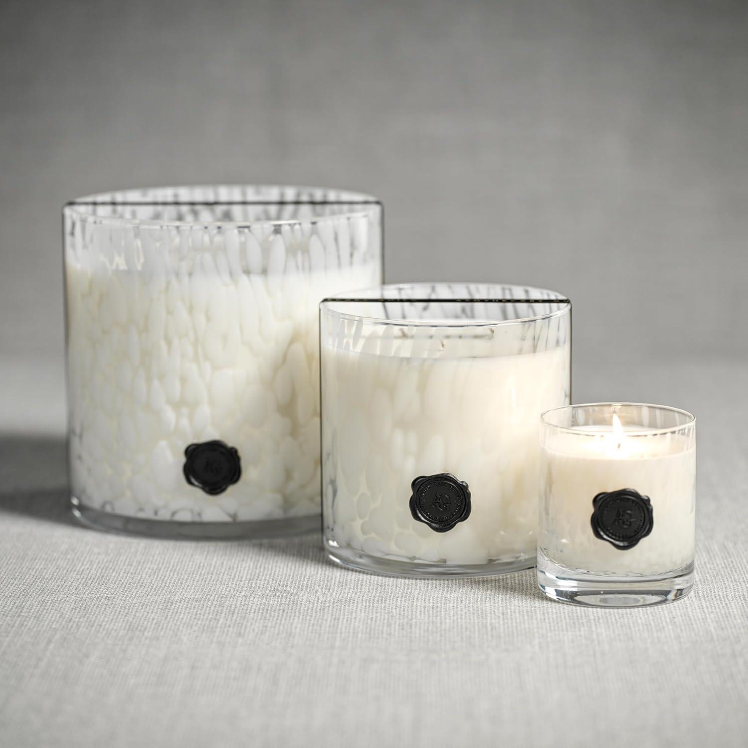 Zodax AG Opal Glass 5-Wick Candle Jar, Gardenia | Wayfair