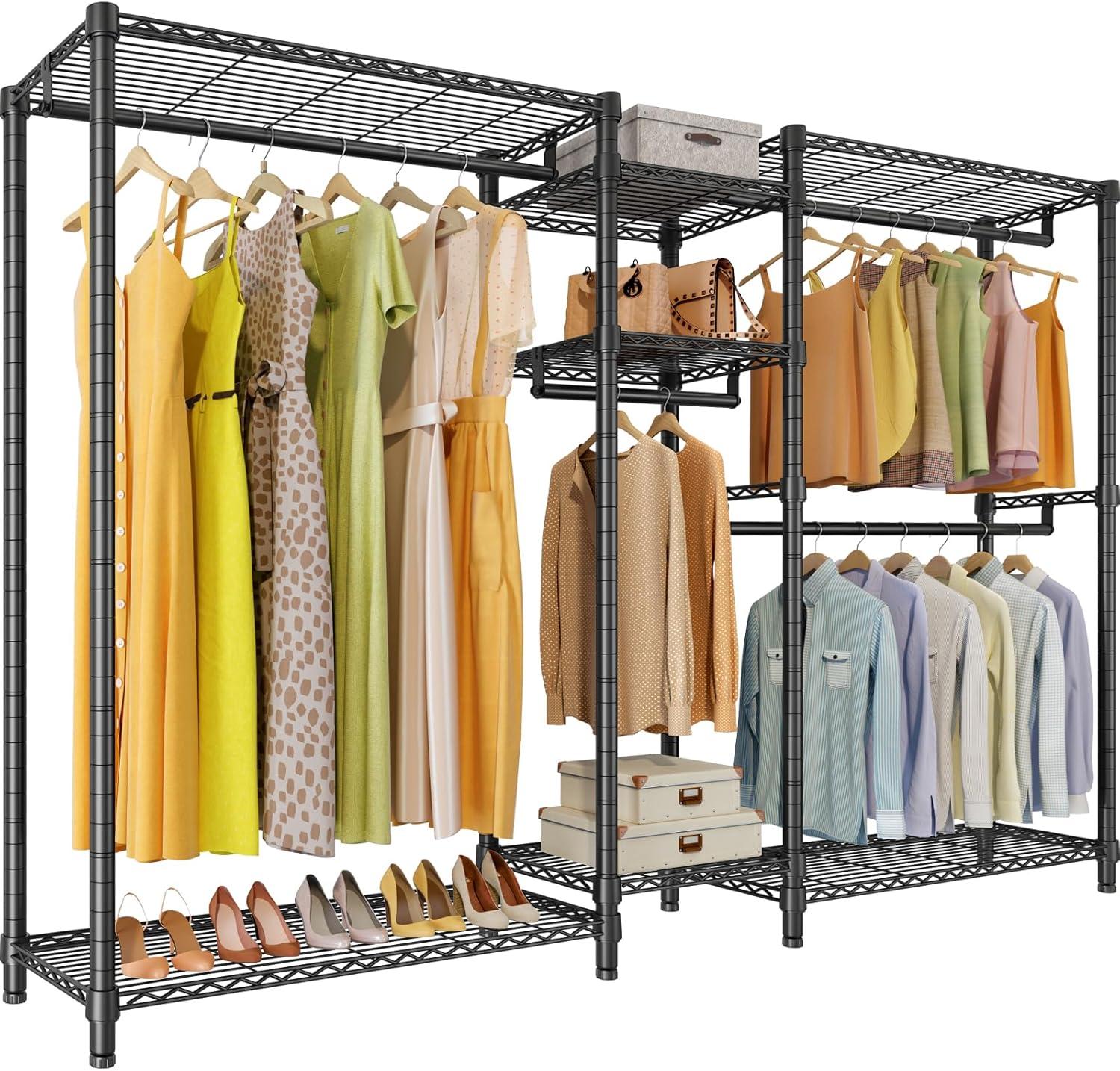 VIPEK V6 Plus Wire Garment Rack Heavy Duty Clothing Rack, Max Load 1130lbs