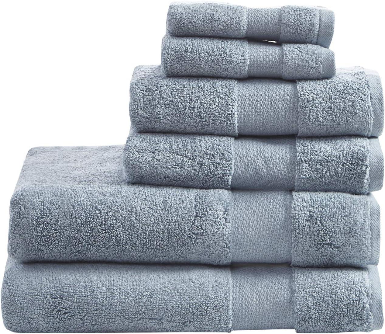 Turkish 6 Piece 100% Cotton Oversized Towel Set