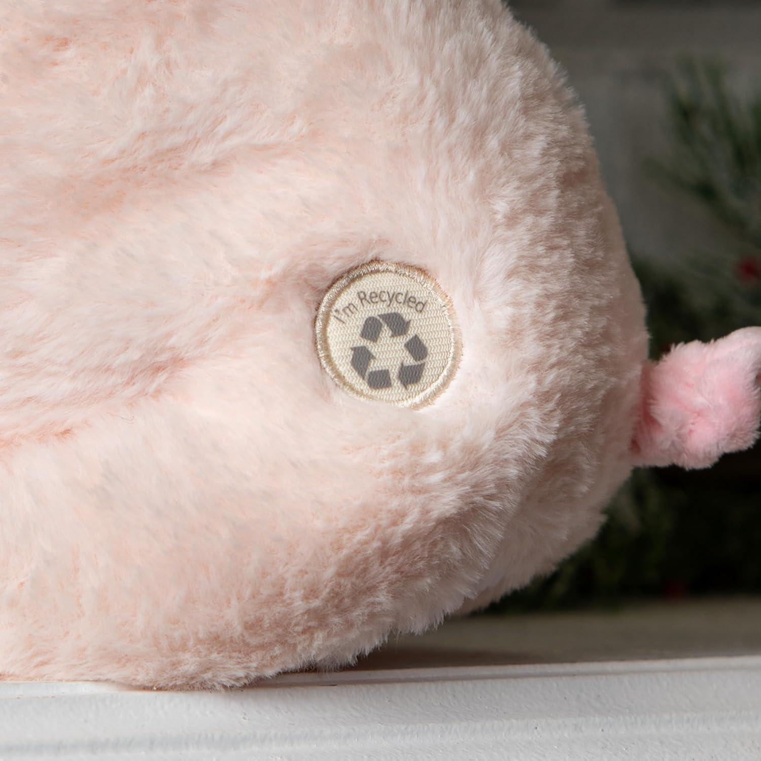 The Petting Zoo Pig Stuffed Animal Plushie, Gifts for Kids, Wild Onez Farm Animals, Pig Plush Toy 12 inches