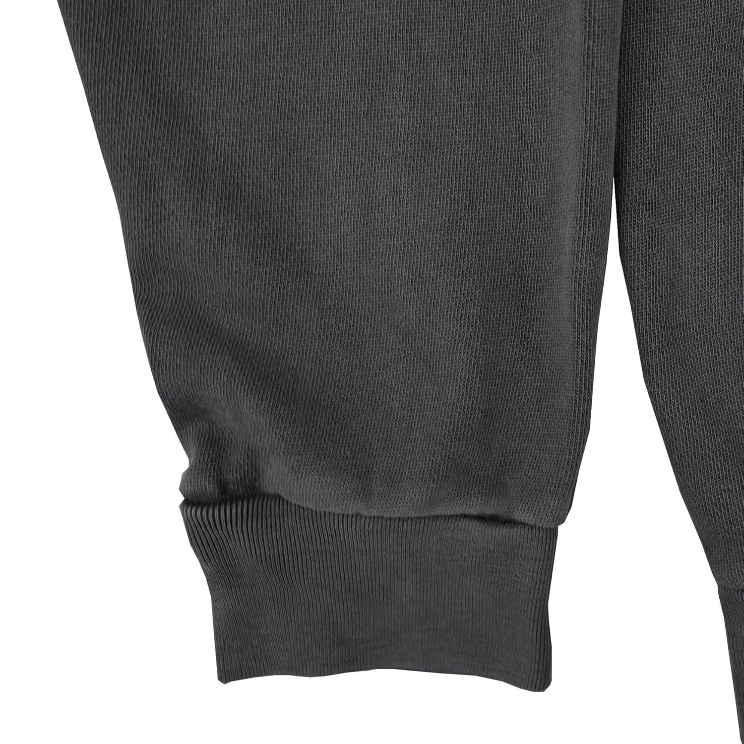 Expert Brand USA-Made Men's Oversized Heavyweight Cotton Pullover Hoodie Charcoal XL