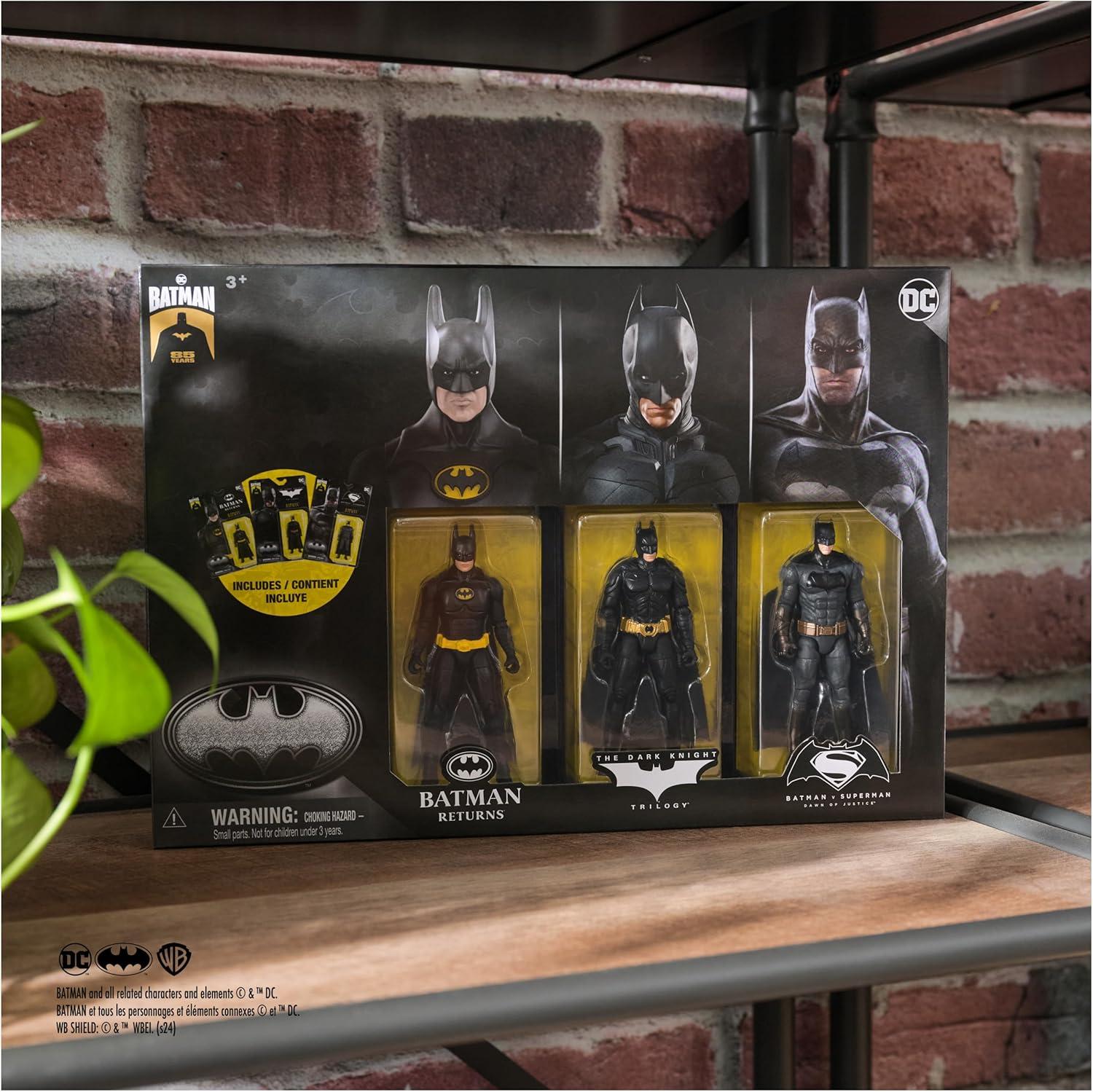 Batman 85th Anniversary Special Edition 3-Pack Action Figures