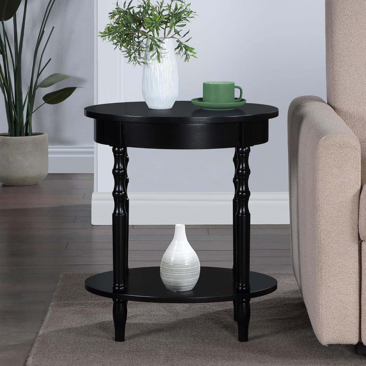 Convenience Concepts Classic Accents Brandi Oval End Table