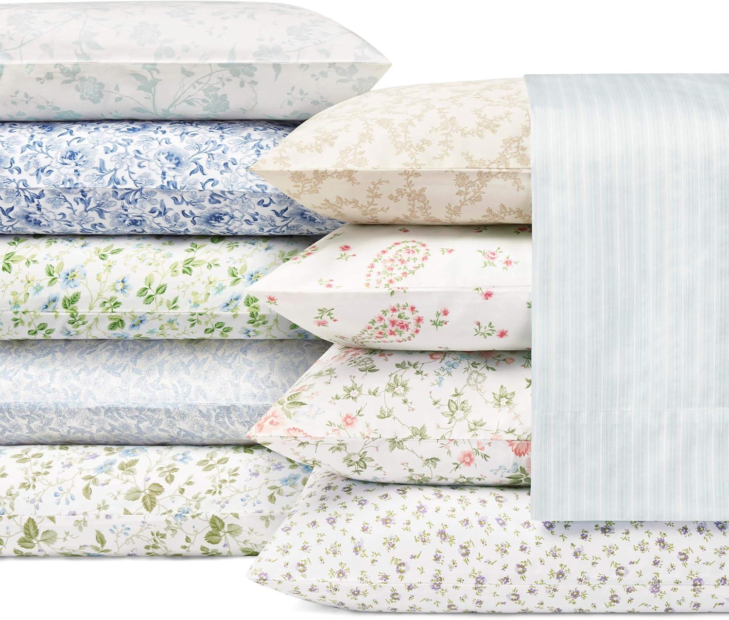 300 Thread Count Printed Pattern Sheet Set - Laura Ashley