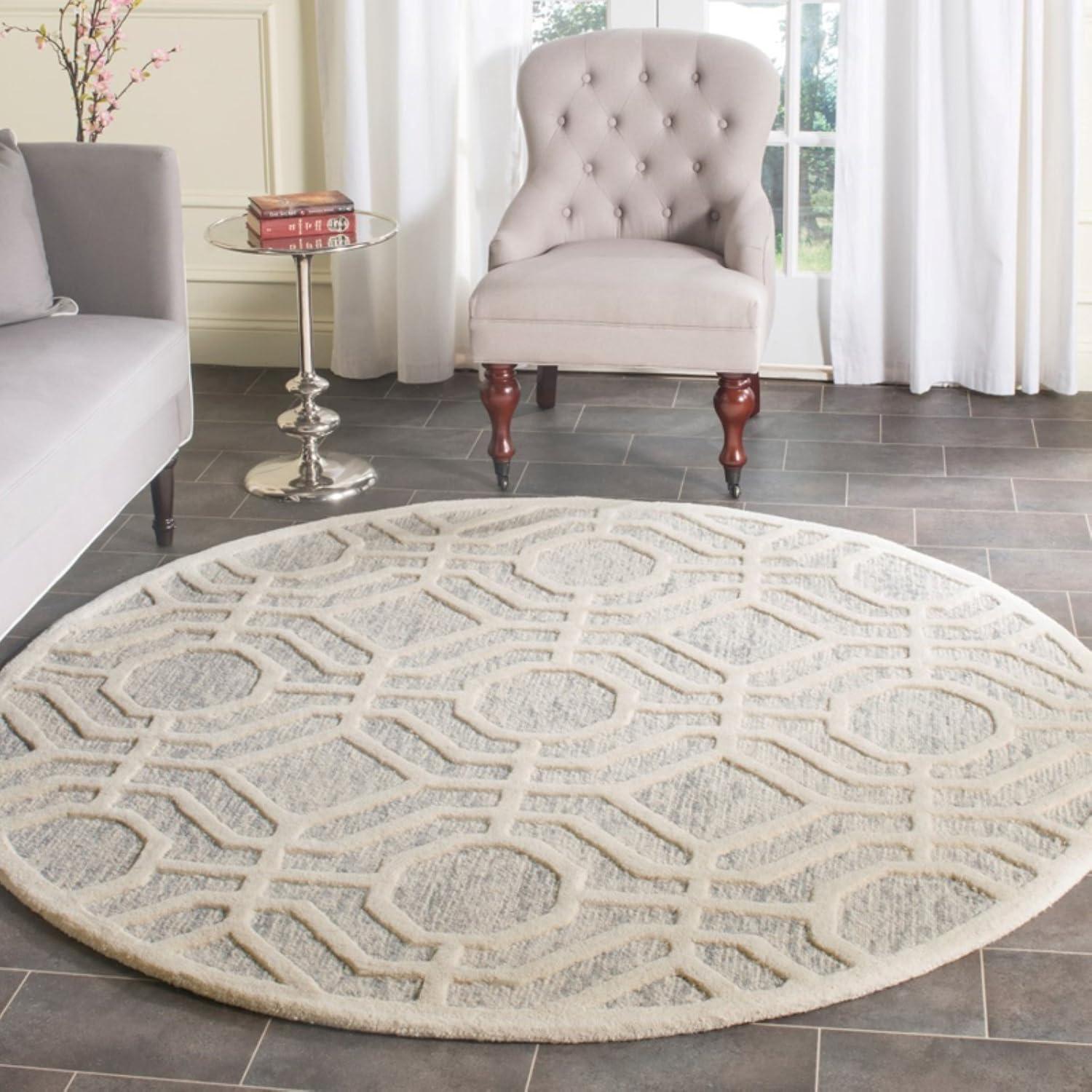 Cambridge CAM726 Hand Tufted Area Rug  - Safavieh