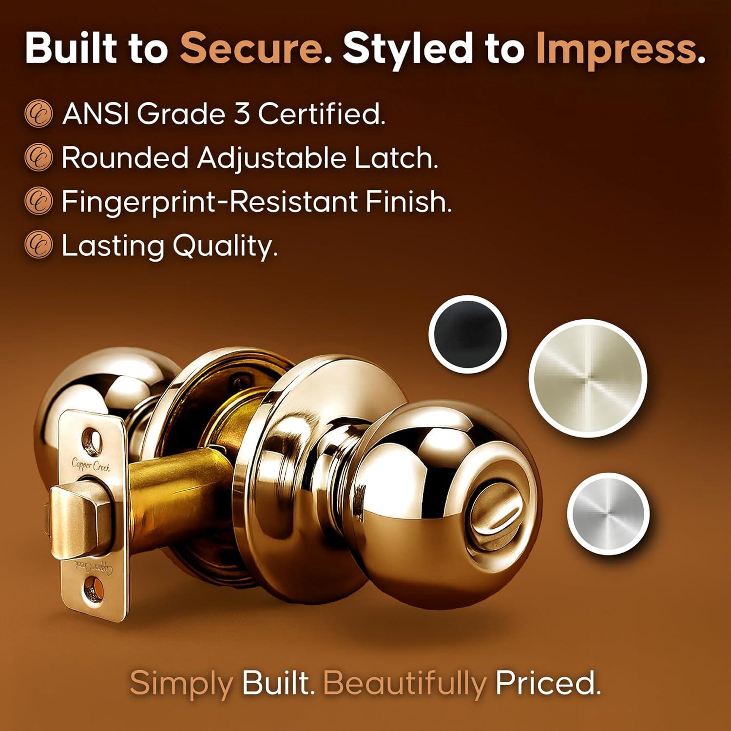 Ball Privacy Door Knob