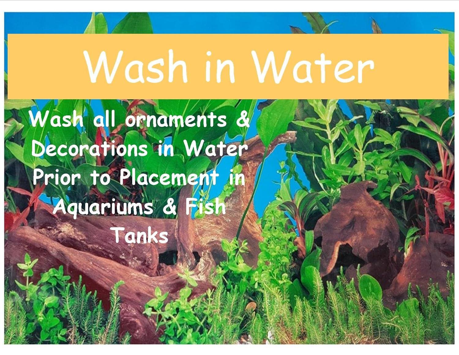 Artificial Dragon Stone Rock Formation, 12 Inches Tall, Aquarium Fish Ornament | Aquascape Large Resin Boulders Fish s, Reptile & Aquatic Habitat Safe