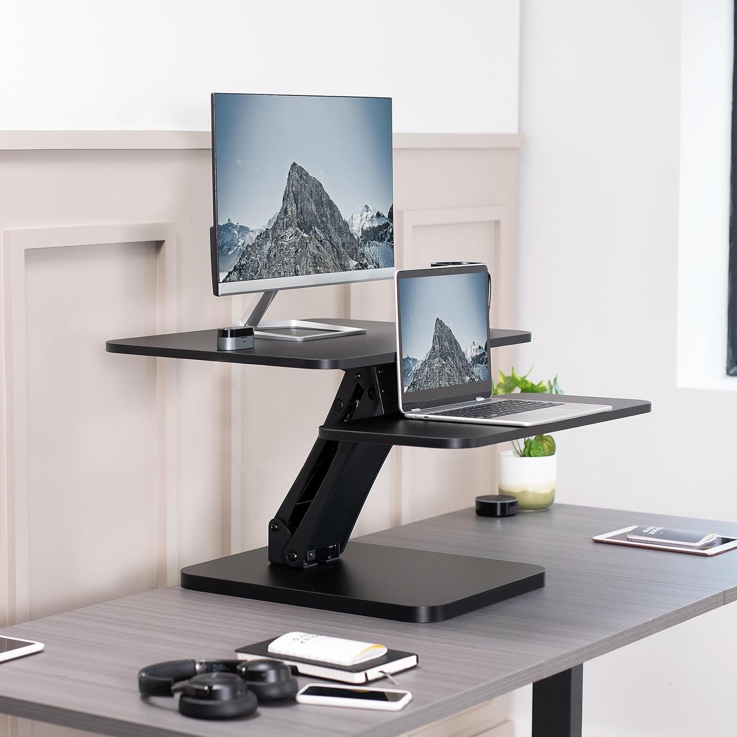 Black Desk Riser