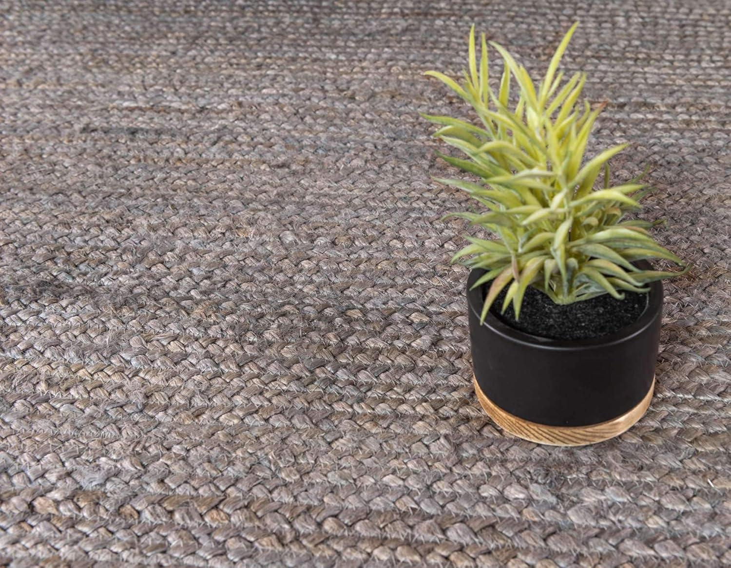 Unique Loom 5' 1 x 8' 0 Dhaka Braided Jute Rectangle Area Rug