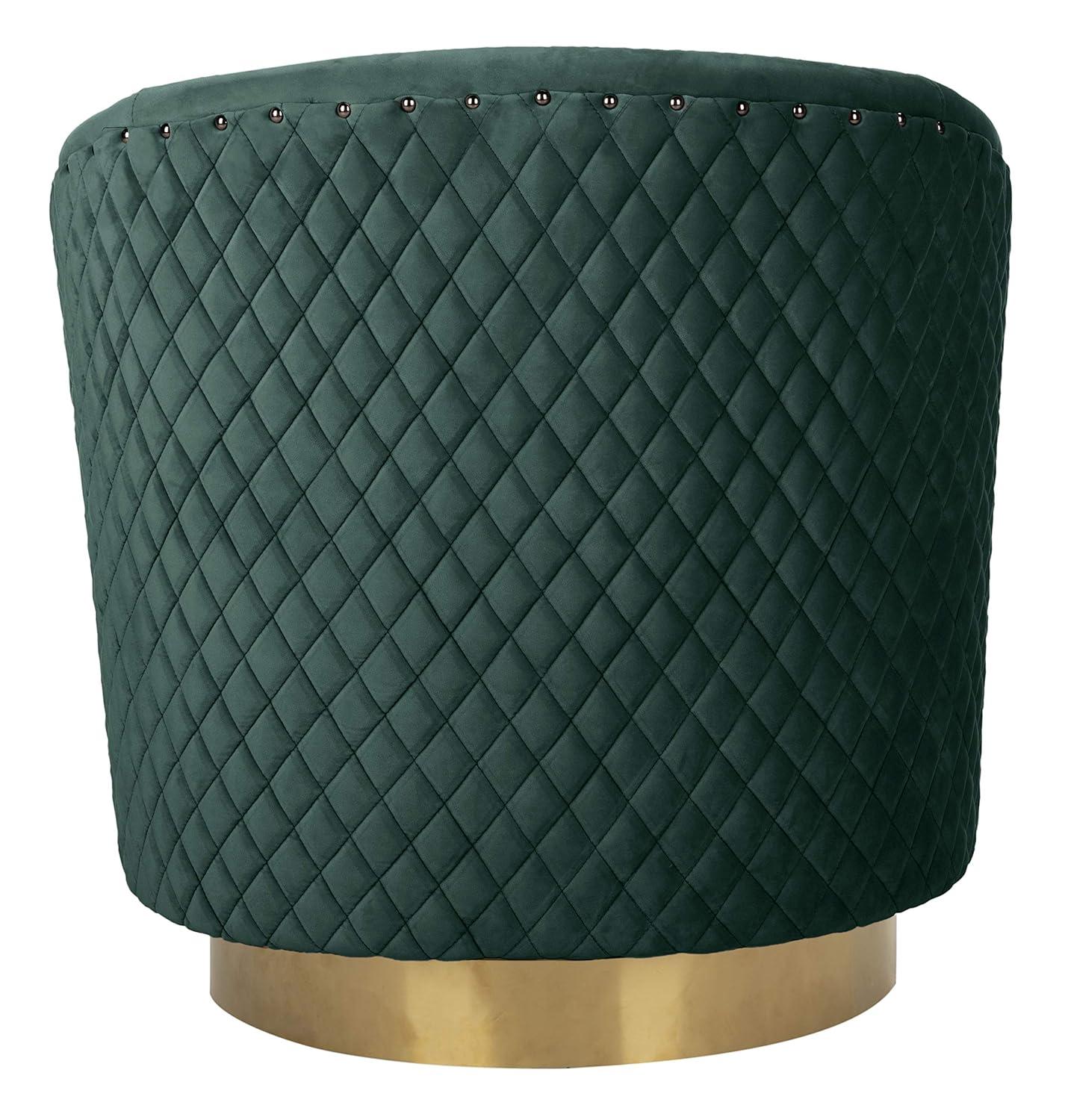 Skye Upholstered Swivel Barrel Chair