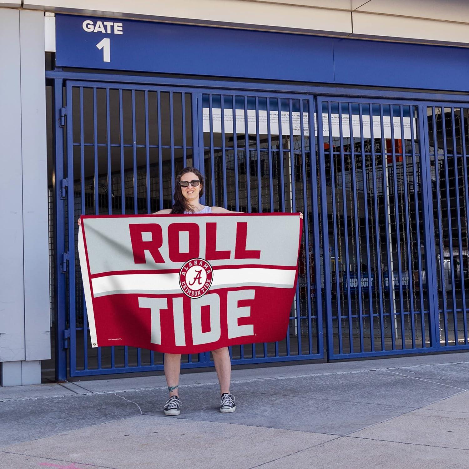 Alabama Crimson Tide 3' x 5' Polyester Banner Flag