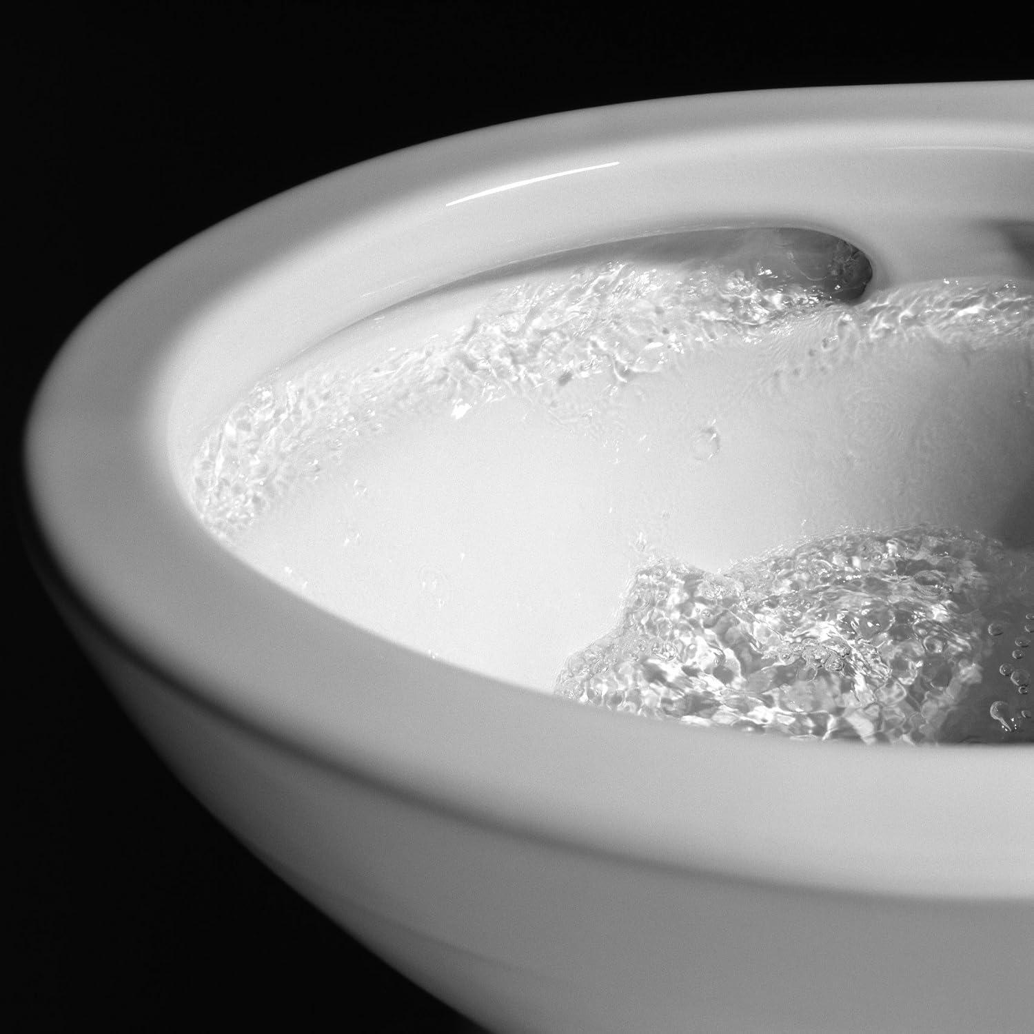 Drake Two Piece Round 1.6 Gpf Universal Height Toilet with Wax Ring