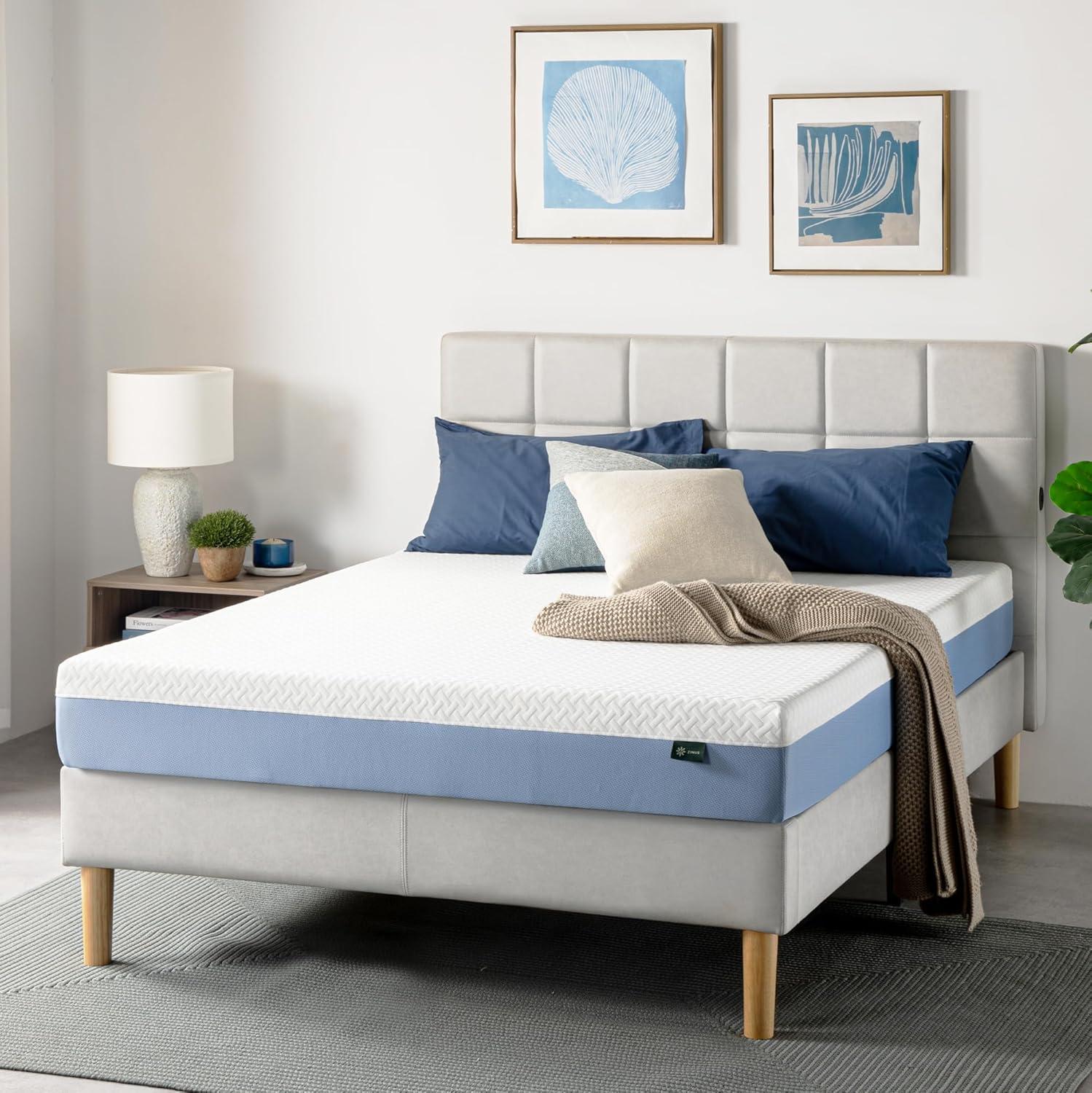 Full 8-Inch Cooling Airflow Memory Foam Mattress