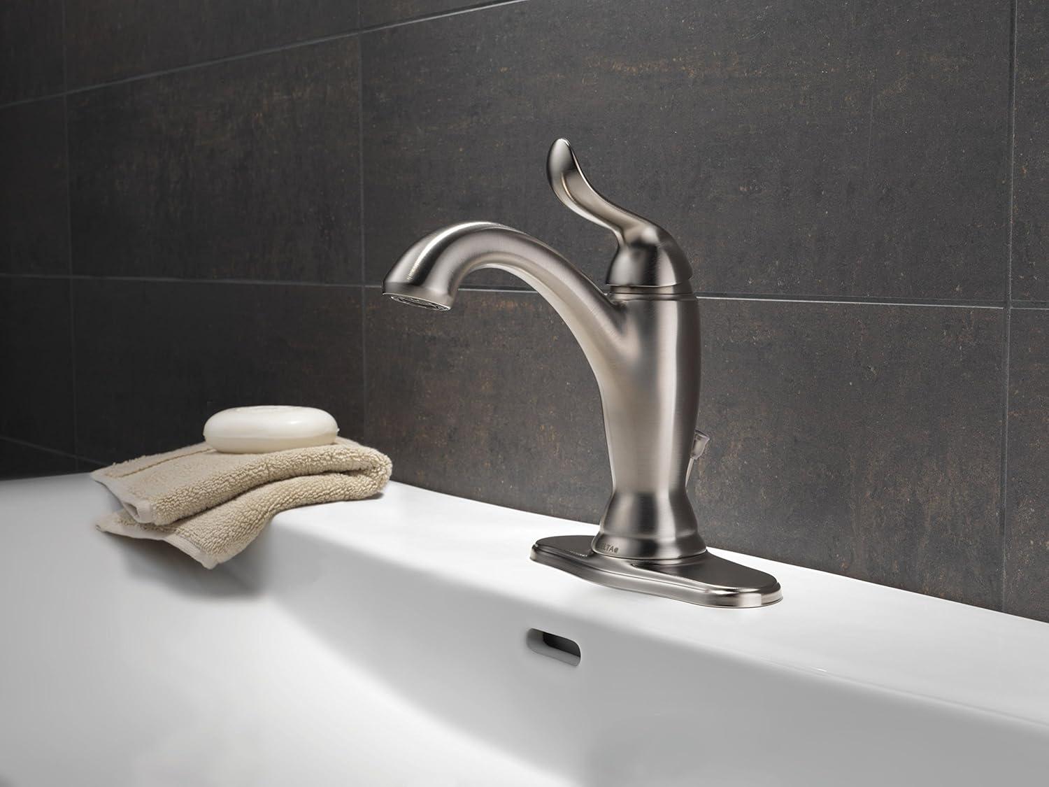 Linden™ Single Hole Bathroom Faucet with Drain Assembly and DIAMOND™ Seal Technology