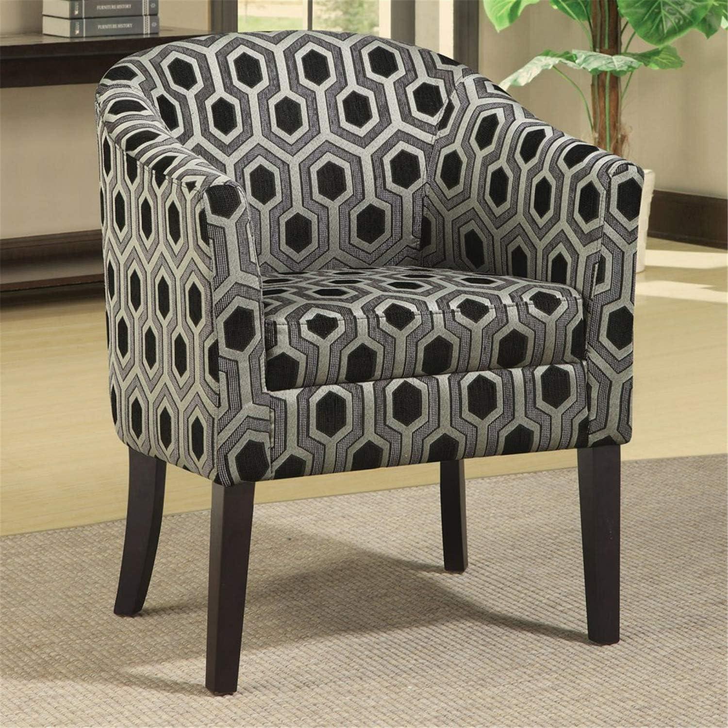 Jansen Upholstered Barrel Chair