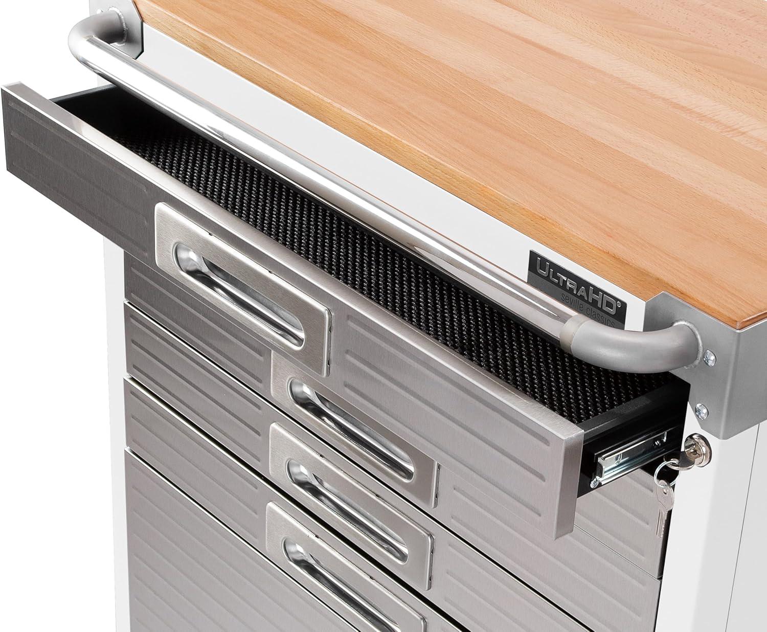 Seville Classics UltraHD 6-Drawer Rolling Cabinet