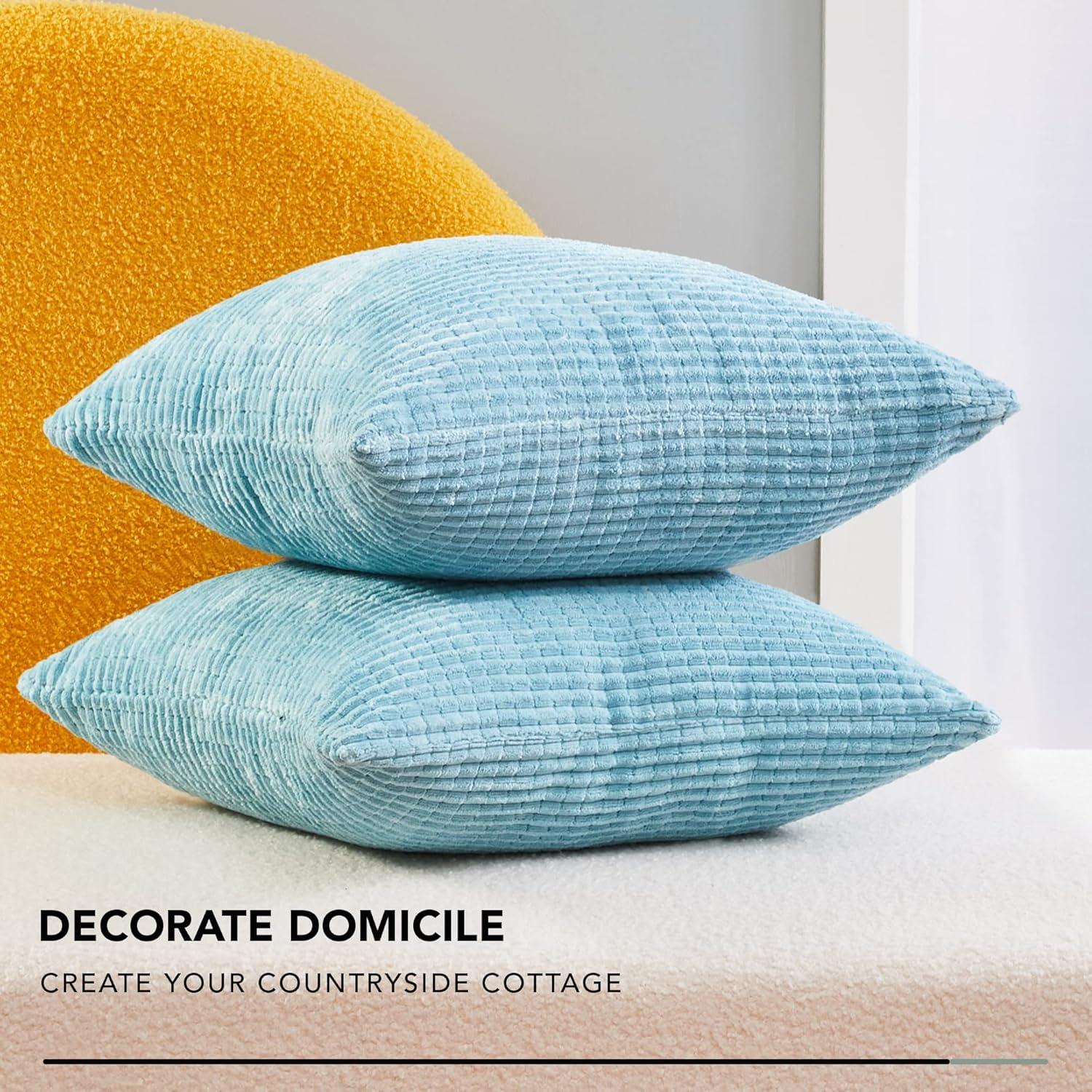 Deconov Reversible Pillow Cover