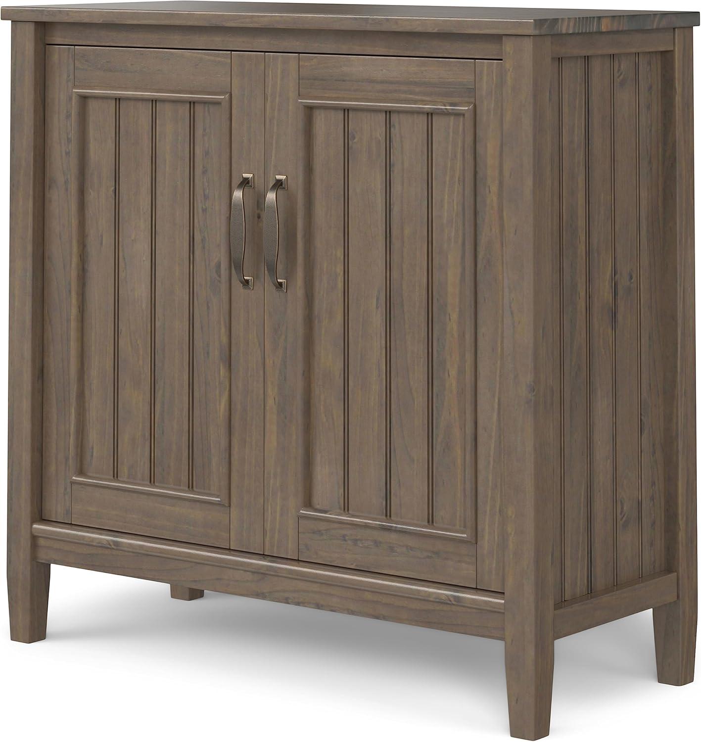 Lev Solid Wood Accent Cabinet