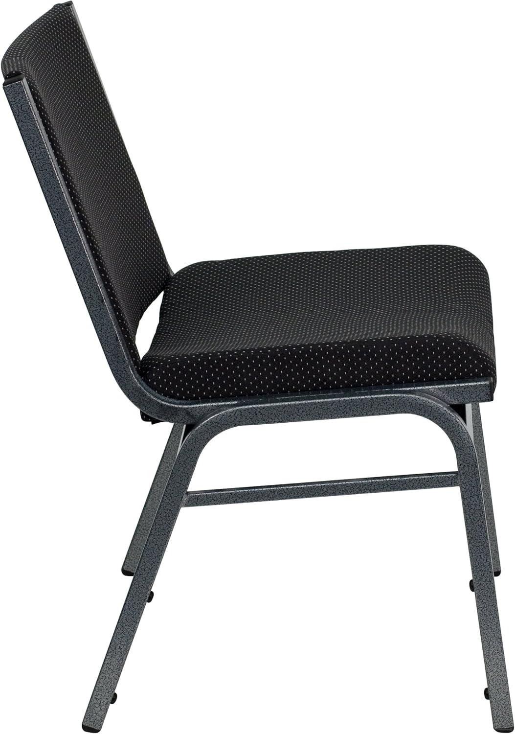 Flash Furniture Divine Multipurpose Big & Tall 1000 lb. Rated Stacking Guest Chairs for Business or Home Use (Set of 2)