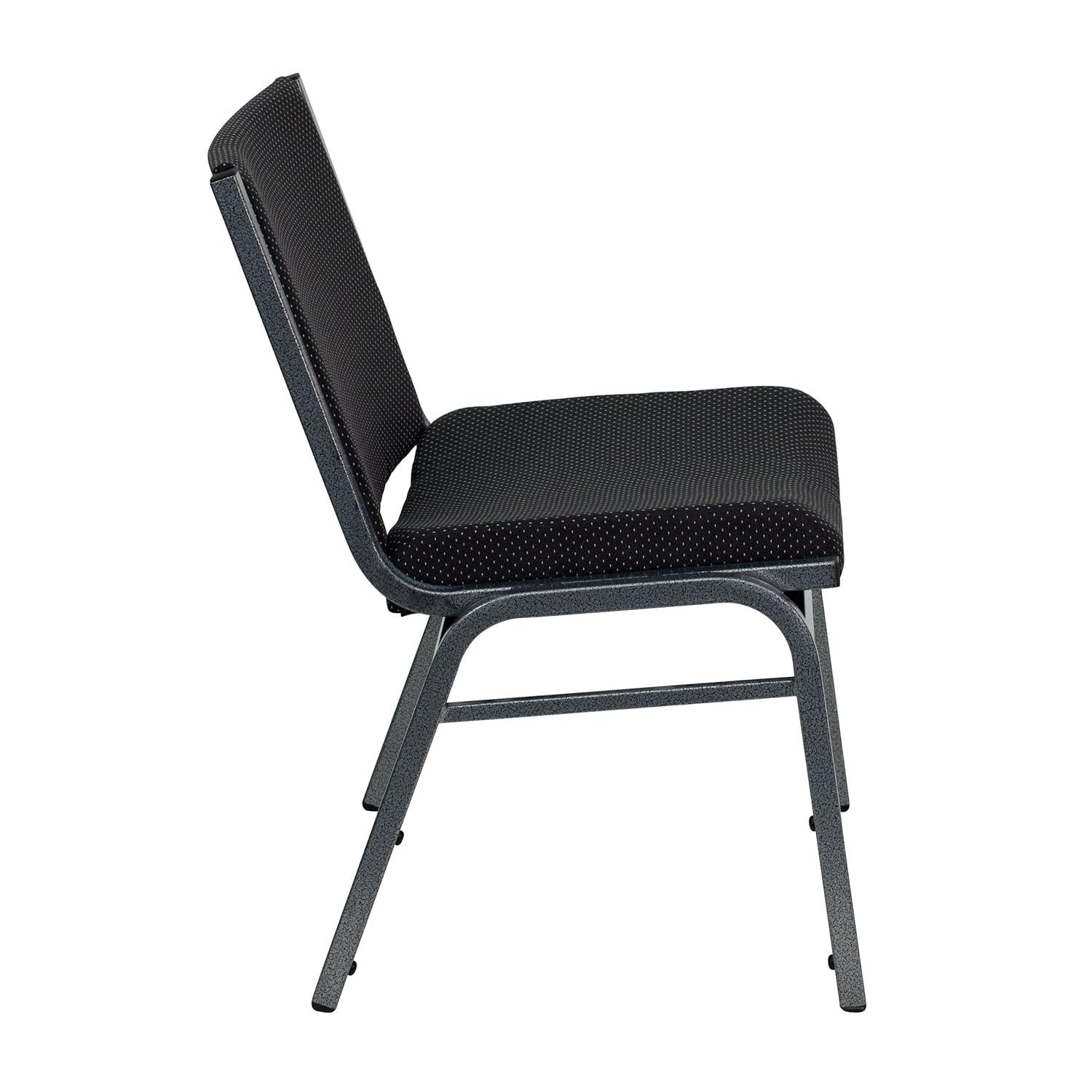 Flash Furniture Divine Multipurpose Big & Tall 1000 lb. Rated Stacking Guest Chairs for Business or Home Use (Set of 2)