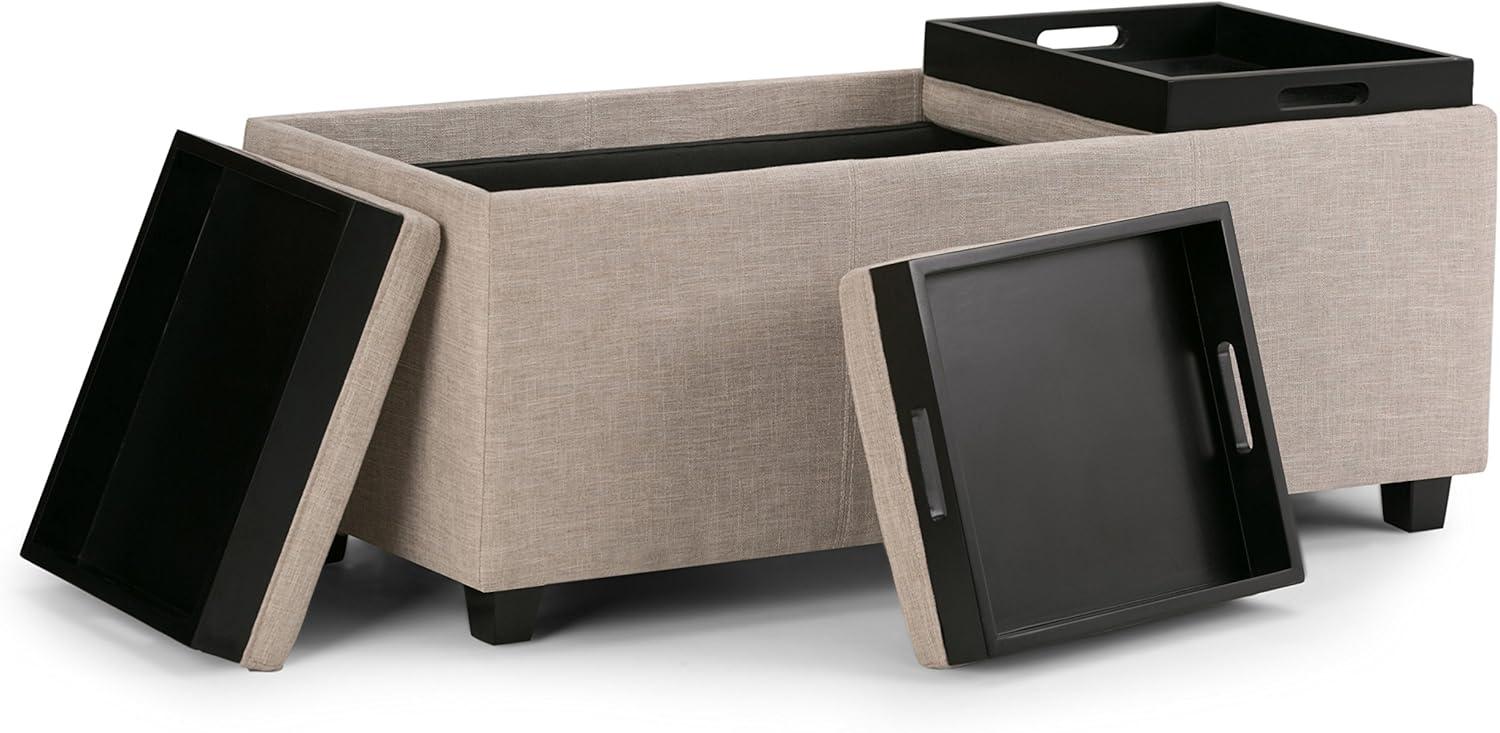 Atlin Designs Storage Bench in Natural