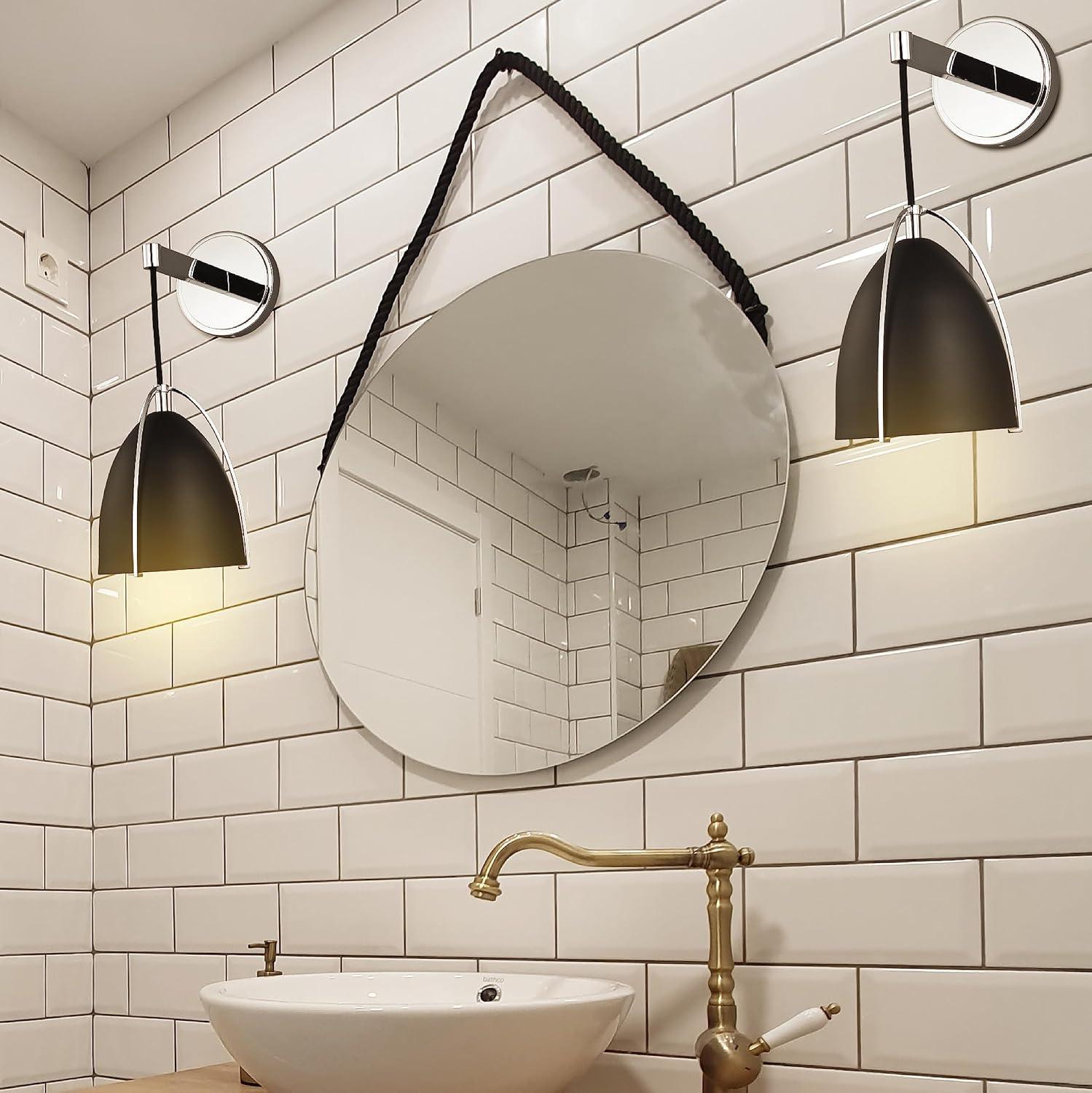Nikki Single Dimmable Bath Sconce