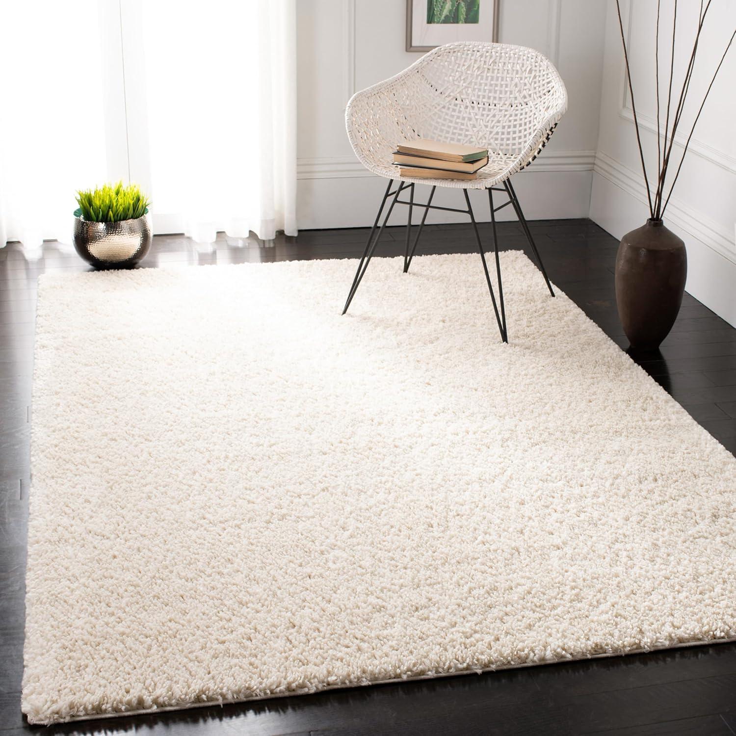 August Shag AUG900 Power Loomed Area Rug  - Safavieh