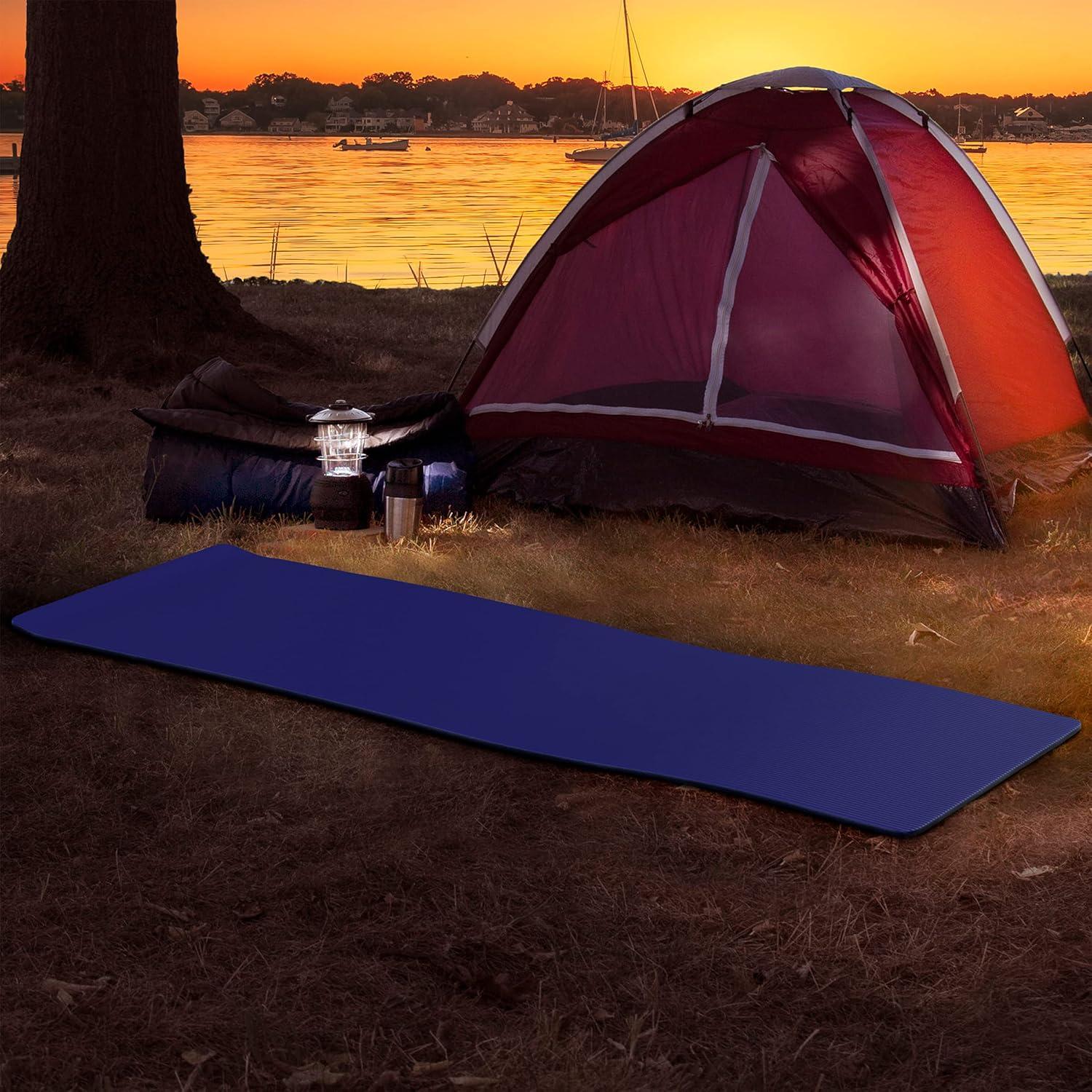 Blue Foam 72-Inch Non-Slip Waterproof Sleeping Pad