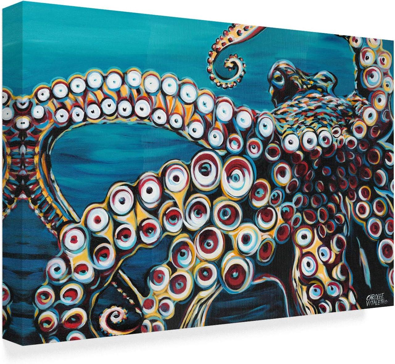 Carolee Vitaletti Wild Octopus I Outdoor Canvas Art