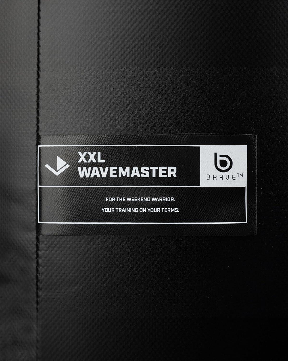 Century - XXL Wavemaster Freestanding Punching Bag - Black 67” for Adults and Youth - 250 lb to 350 lb Boxing Bag