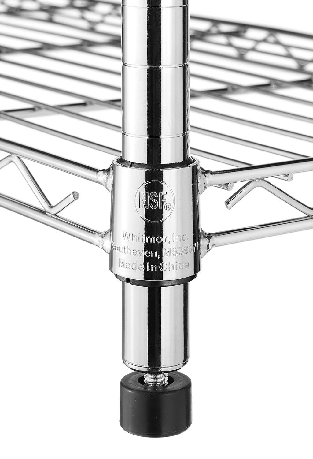 Whitmor SUPREME 3 TIER SHELVING-CHROME