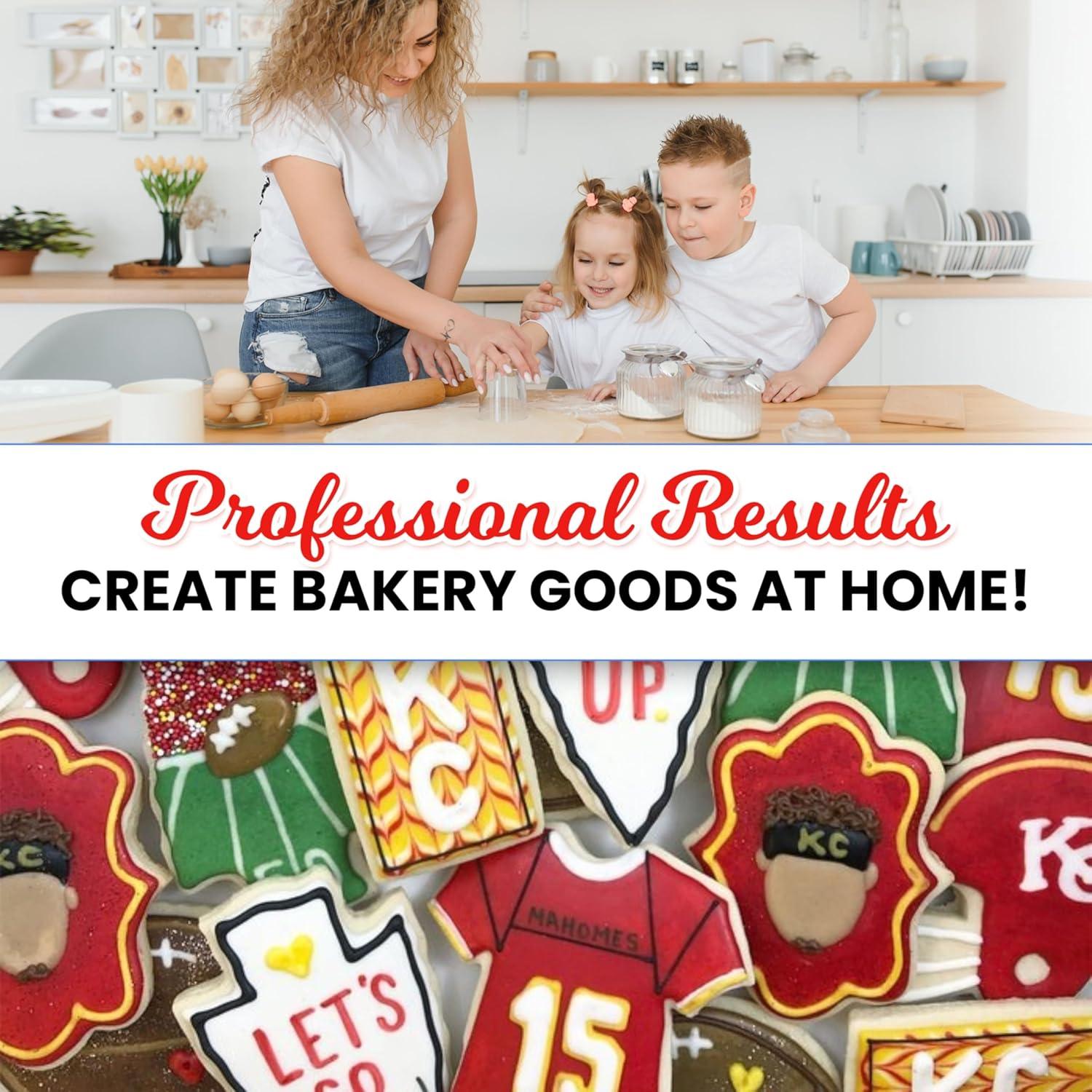 Foose Round Cookie Cutter 2.5 Inch –Tin Plated Steel Cookie Cutters – Round Cookie Mold